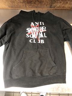 Anti social social clearance club invisible man hoodie