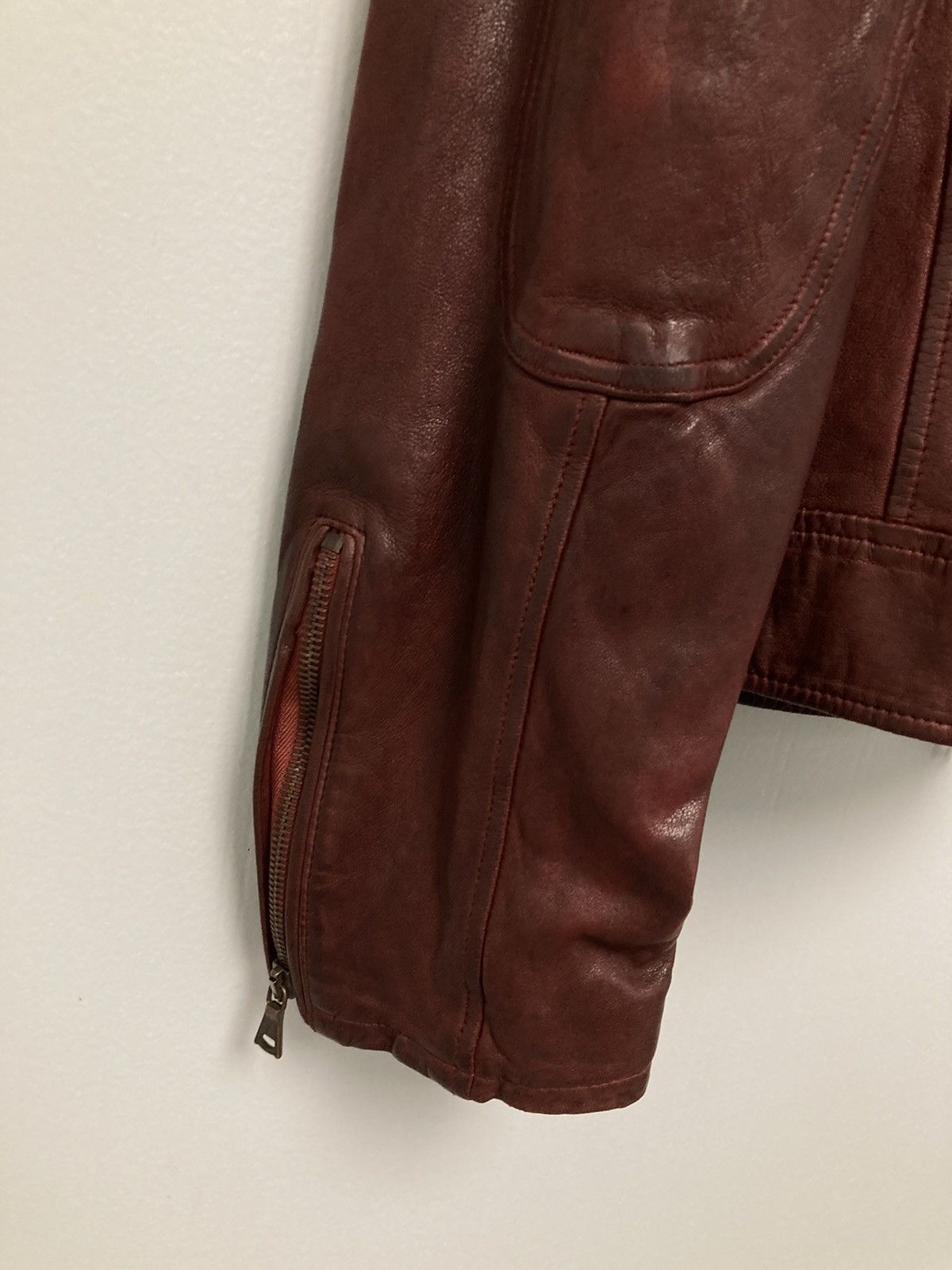 John Varvatos Ultimate leather jacket. EU48 USA 38 Size US M / EU 48-50 / 2 - 11 Thumbnail