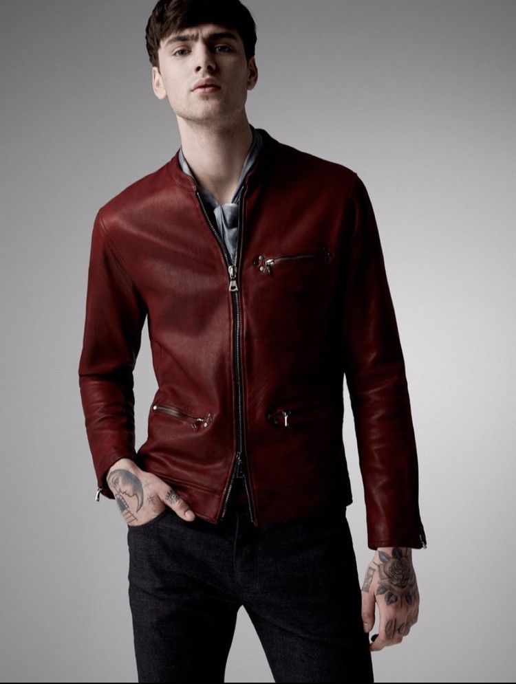 John Varvatos Ultimate leather jacket. EU48 USA 38 Size US M / EU 48-50 / 2 - 1 Thumbnail