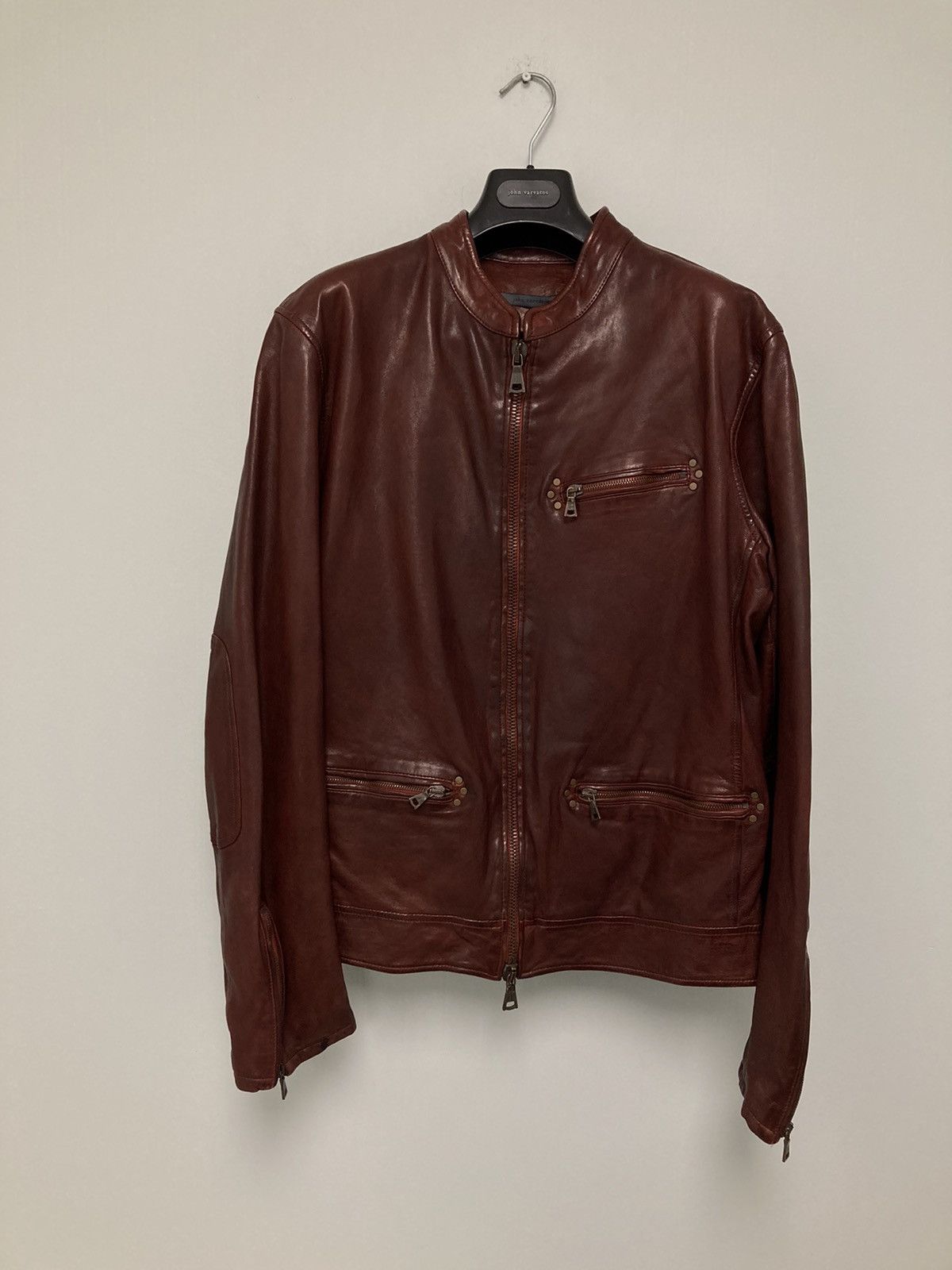 John Varvatos Ultimate leather jacket. EU48 USA 38 Size US M / EU 48-50 / 2 - 7 Thumbnail