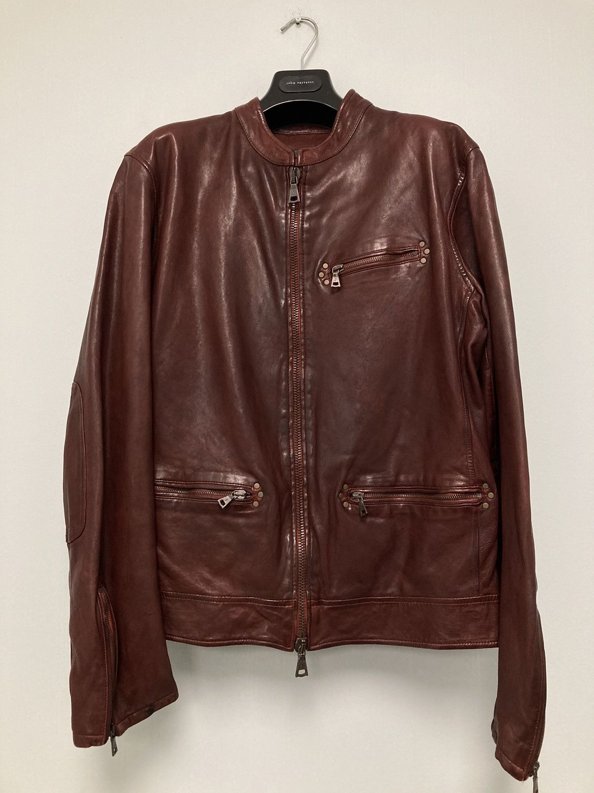 John Varvatos Ultimate leather jacket. EU48 USA 38 Size US M / EU 48-50 / 2 - 8 Thumbnail