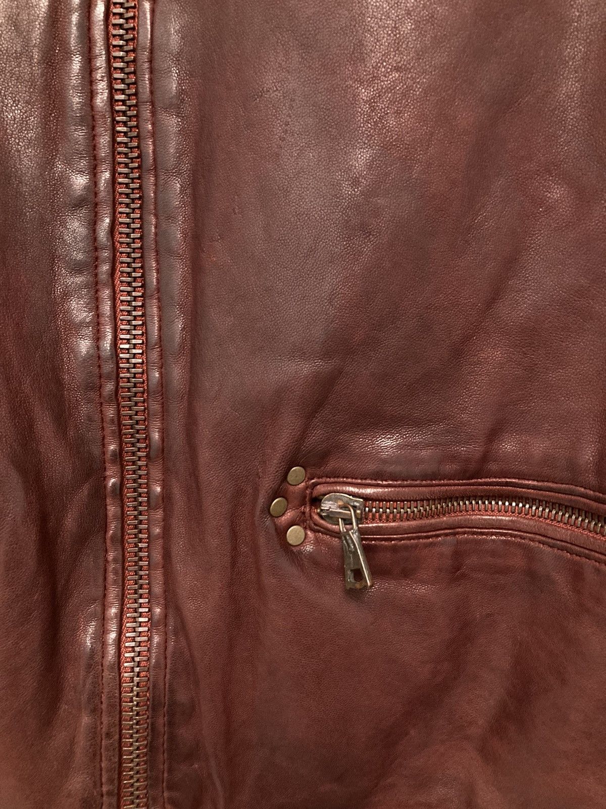 John Varvatos Ultimate leather jacket. EU48 USA 38 Size US M / EU 48-50 / 2 - 9 Thumbnail
