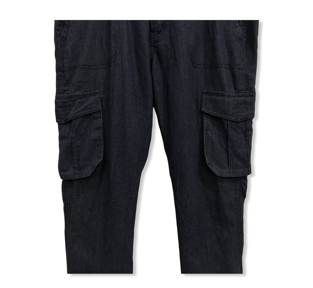 Japanese Brand Japanese Brand Newcess Denim Cargo Pant Size US 34 / EU 50 - 3 Thumbnail