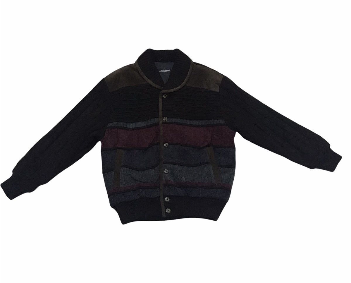 Designer Arnaldo Bassini Knit button up jacket Size US L / EU 52-54 / 3 - 5 Thumbnail