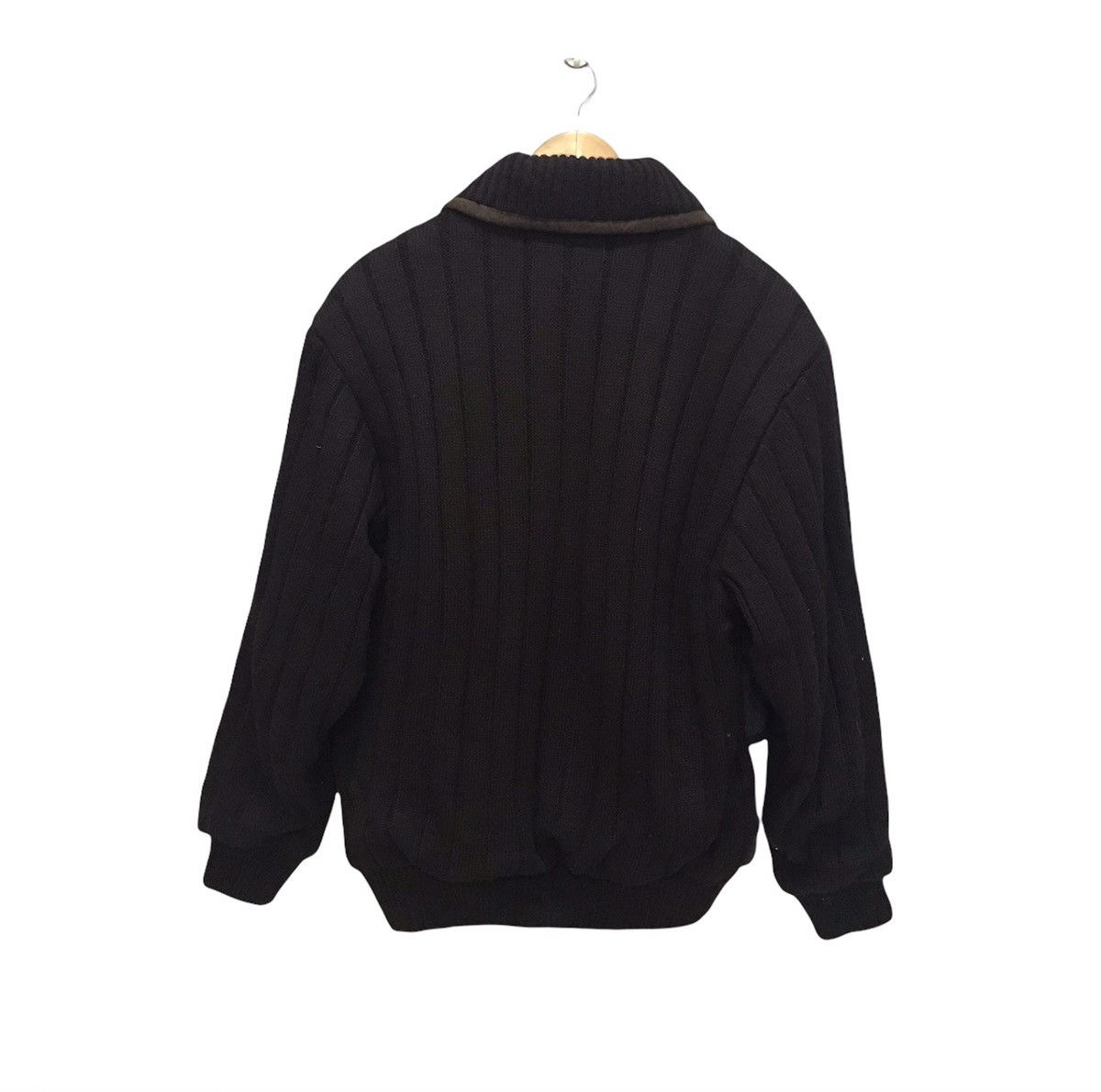 Designer Arnaldo Bassini Knit button up jacket Size US L / EU 52-54 / 3 - 4 Thumbnail