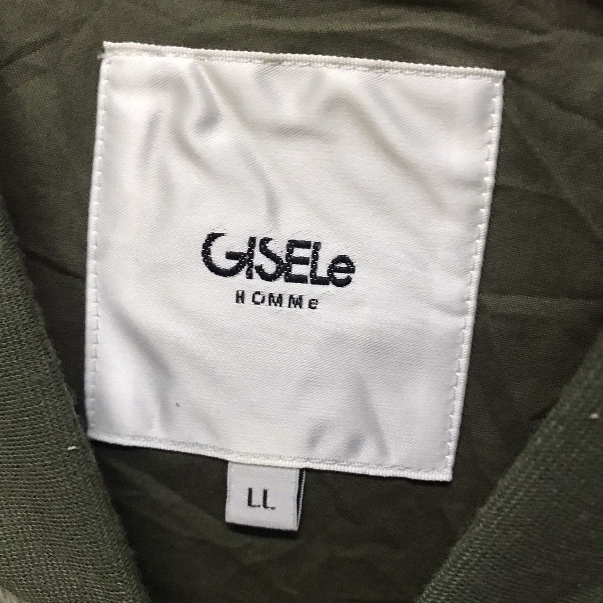 Japanese Brand Gisele homme camo bomber jacket rick owen style Size US L / EU 52-54 / 3 - 11 Thumbnail