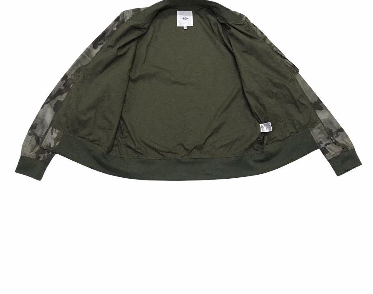 Japanese Brand Gisele homme camo bomber jacket rick owen style Size US L / EU 52-54 / 3 - 7 Thumbnail