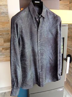 Louis Vuitton Blue Camo Button Up Shirt – Savonches