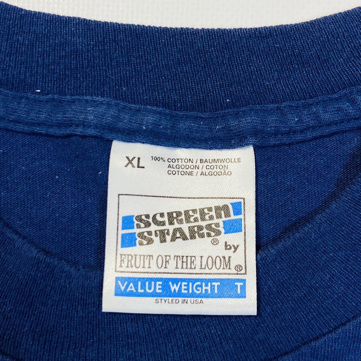 Vintage CUTE BEER MONSTER SINGLE STITCH ARCHIVE 1990s TEE - № 269 Size US XL / EU 56 / 4 - 7 Thumbnail