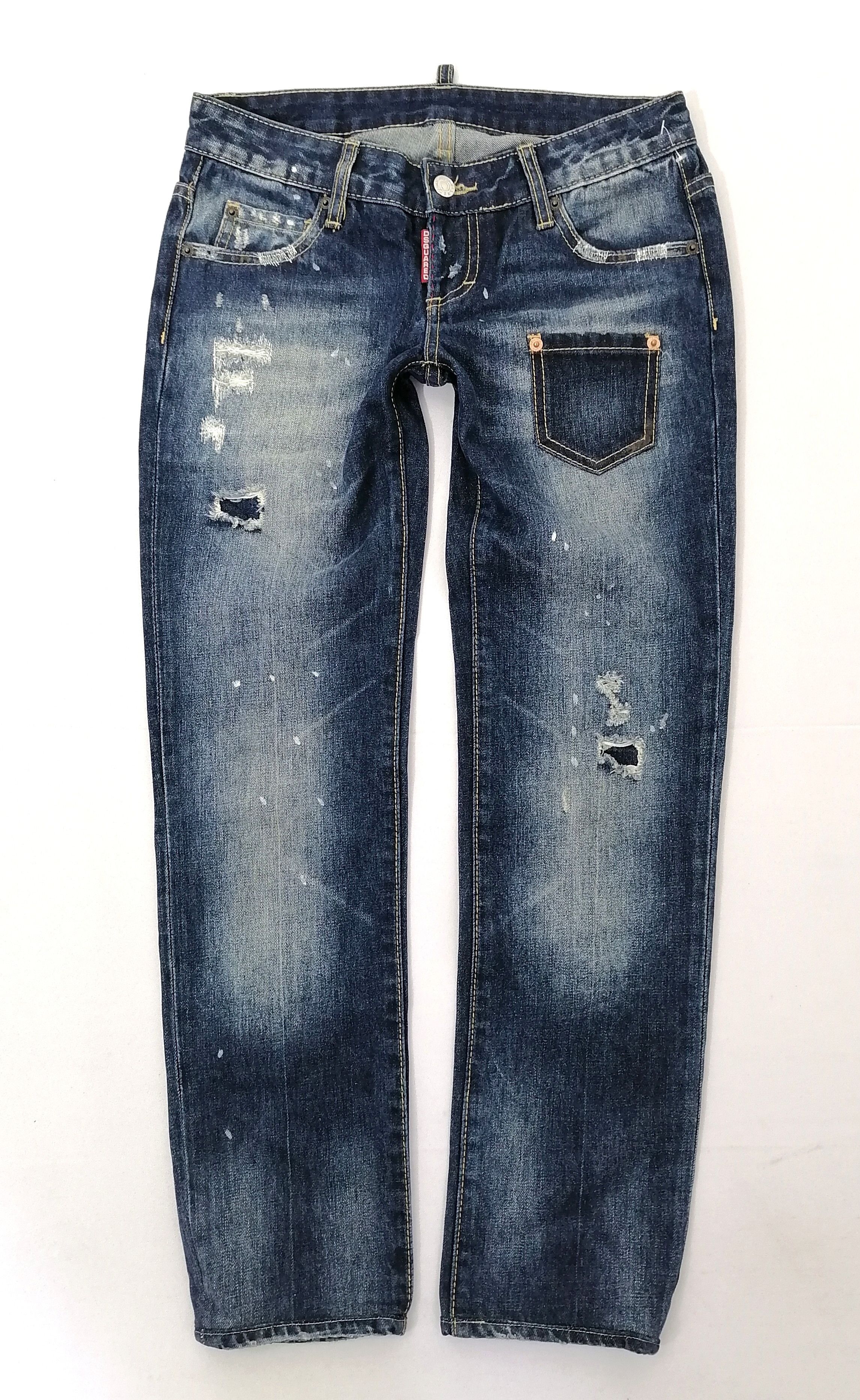 Dsquared2 Dsquared Fly Button Denim Jeans Size US 30 / EU 46 - 1 Thumbnail