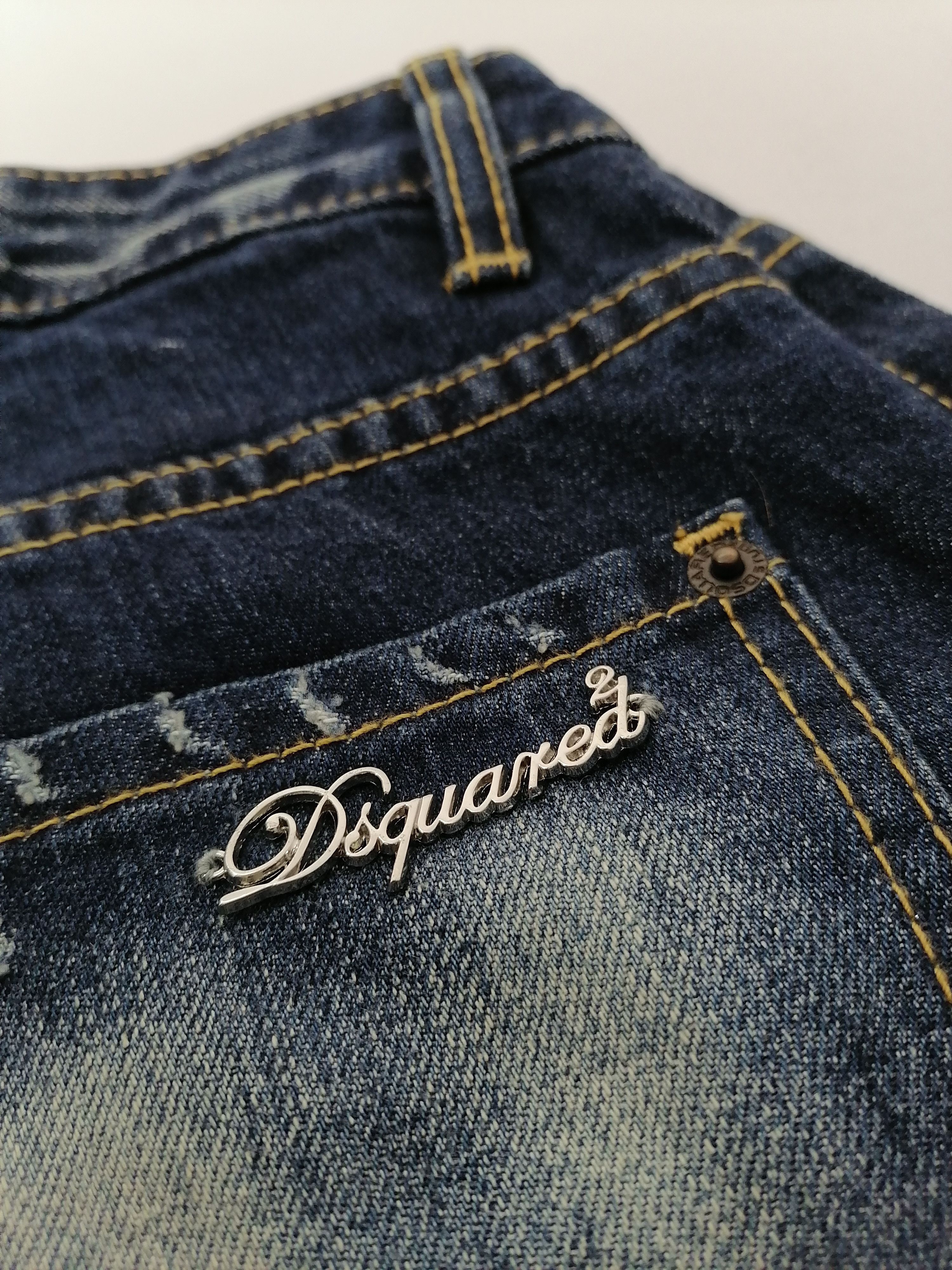 Dsquared2 Dsquared Fly Button Denim Jeans Size US 30 / EU 46 - 8 Thumbnail