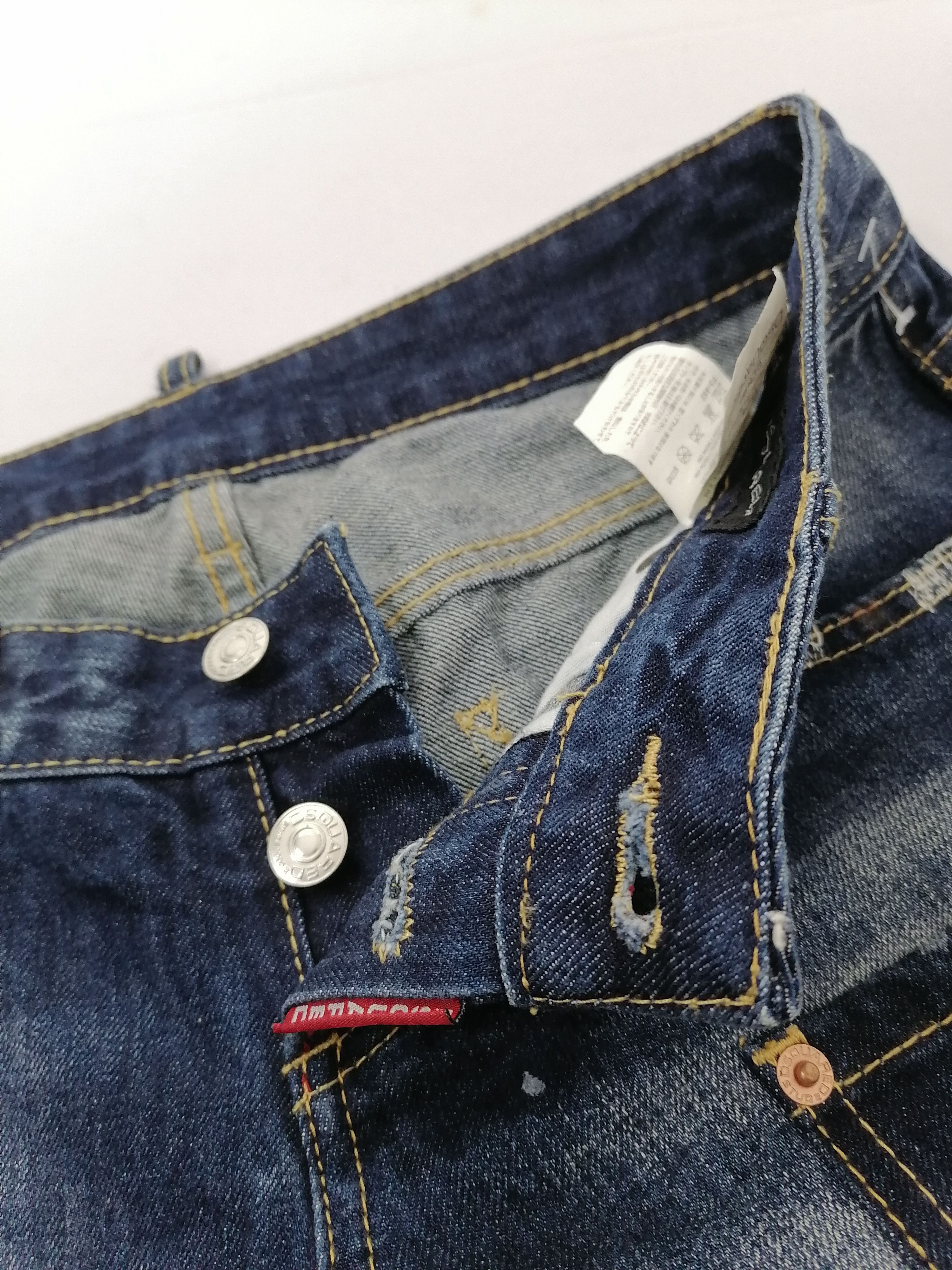 Dsquared2 Dsquared Fly Button Denim Jeans Size US 30 / EU 46 - 4 Thumbnail
