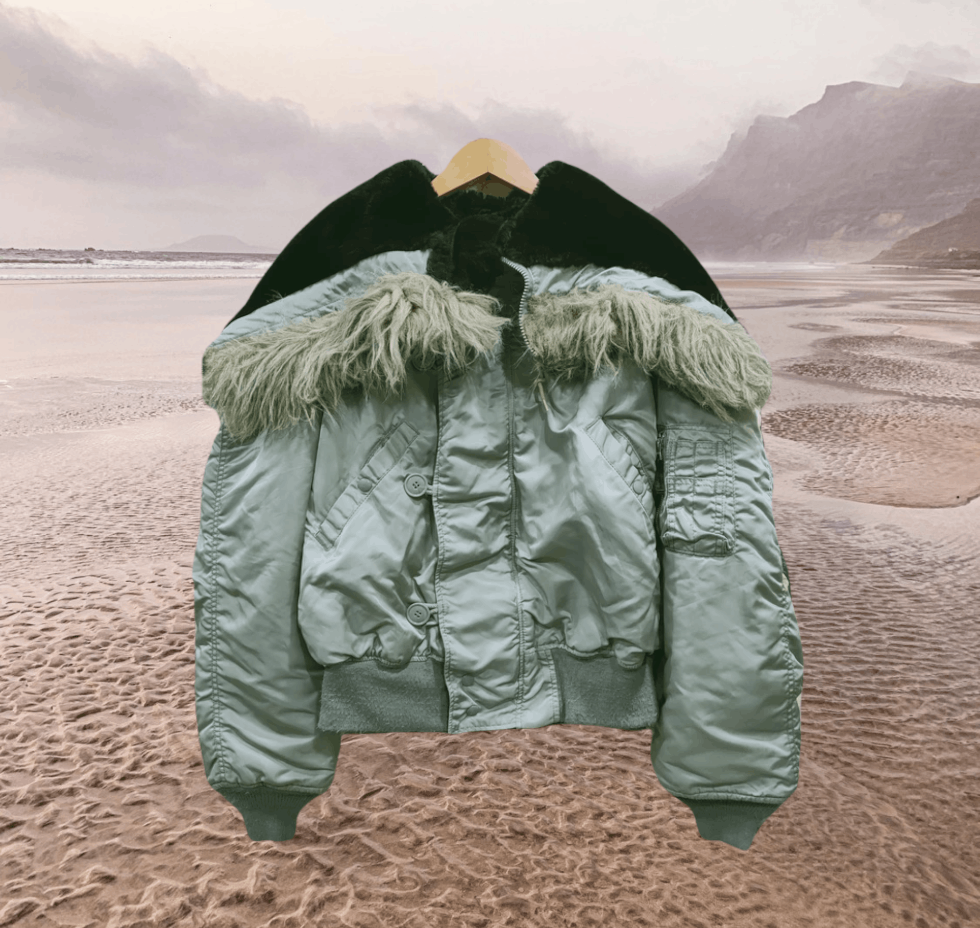 Alpha Industries Alpha N-2B short waist parka bomber jacket | Grailed