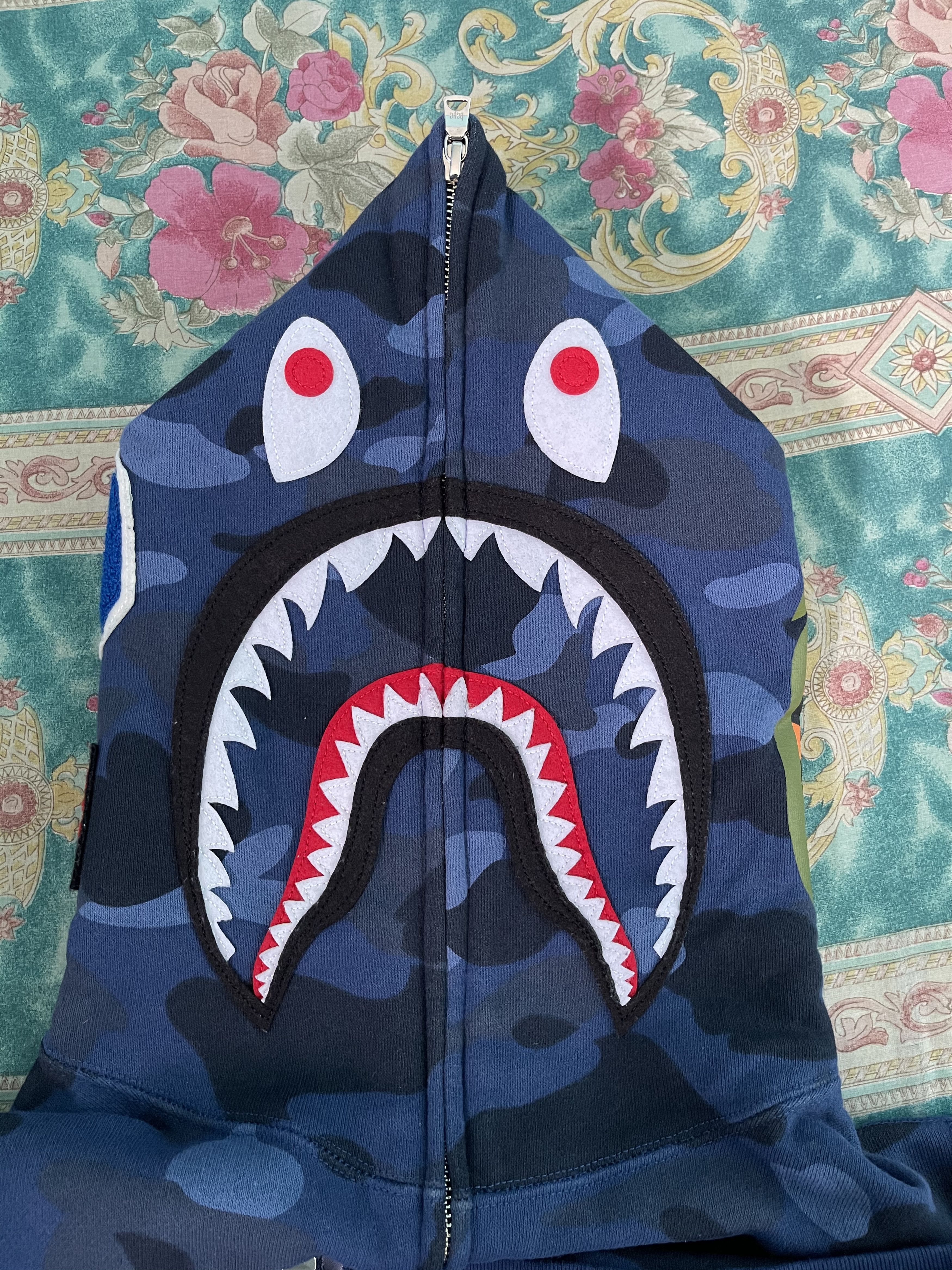 Bape Hoodie Bape Shark X Paris Saint Germain Size US M / EU 48-50 / 2 - 6 Thumbnail