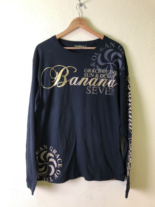 Japanese Brand BANANA SEVEN LONG SLEEVE NICE STYLE | Grailed