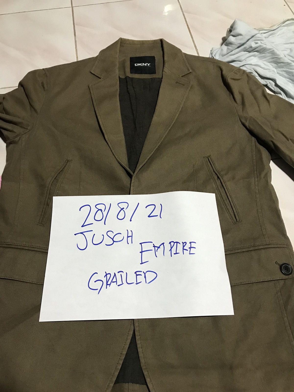 DKNY DKNY WORKER COAT Size US L / EU 52-54 / 3 - 7 Thumbnail