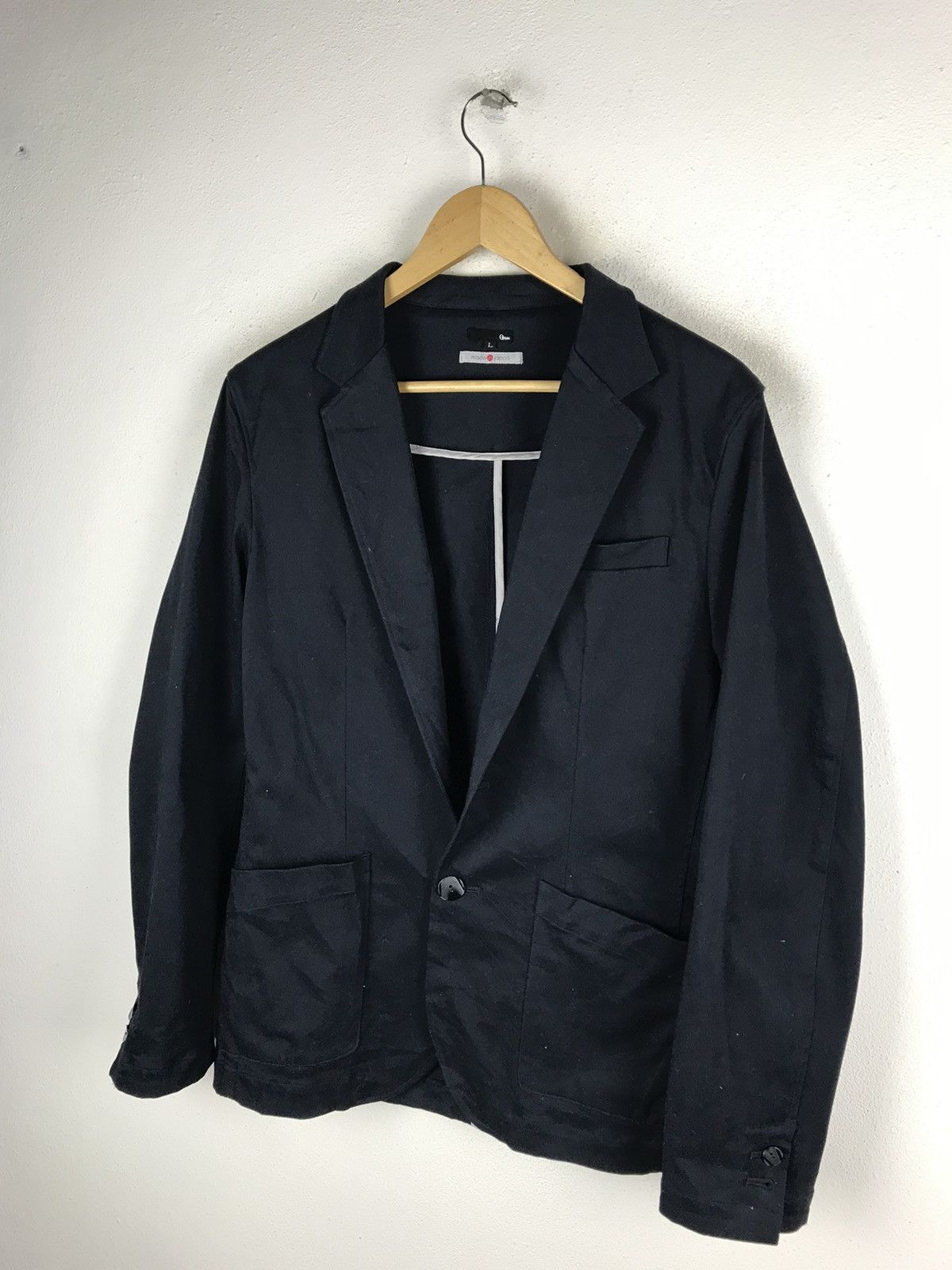 Designer × Japanese Brand QWAN MADE IN JAPAN NICE DESIGN Size US L / EU 52-54 / 3 - 3 Thumbnail