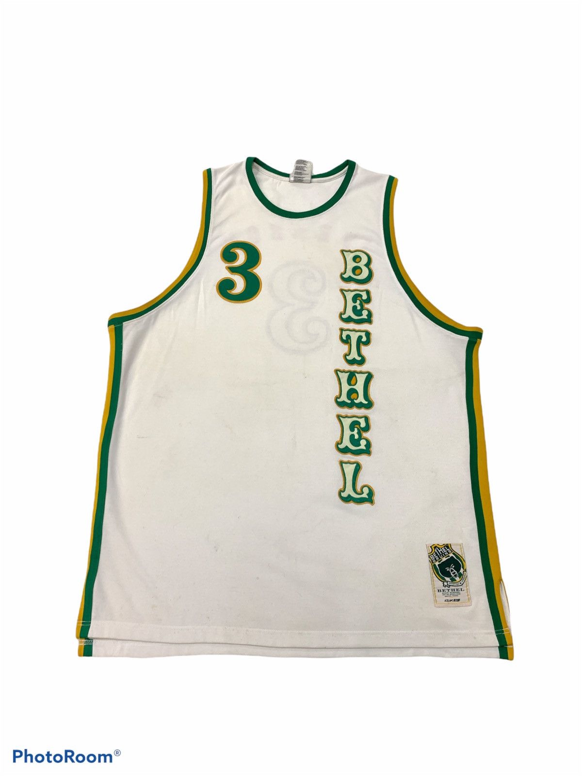 NBA × Reebok VINTAGE BETHEL BRUINS BASKETBALL IVERSON JERSEY Size US XXL / EU 58 / 5 - 1 Thumbnail