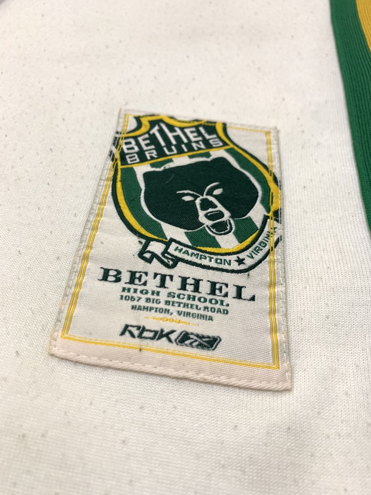 NBA × Reebok VINTAGE BETHEL BRUINS BASKETBALL IVERSON JERSEY Size US XXL / EU 58 / 5 - 5 Thumbnail