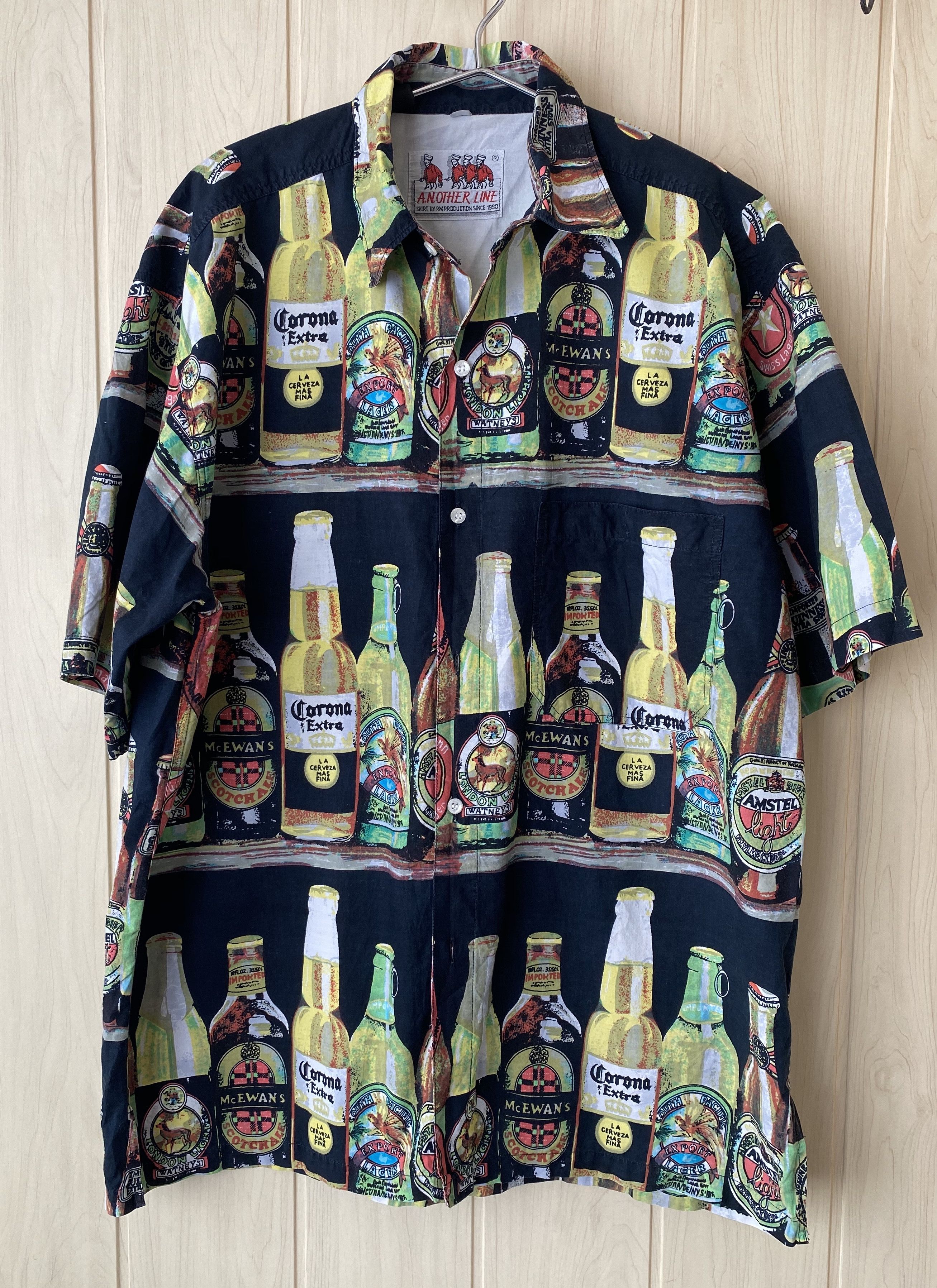 Vintage Vintage 90’s Corona extra beer Hawaii shirt Size US XL / EU 56 / 4 - 1 Thumbnail