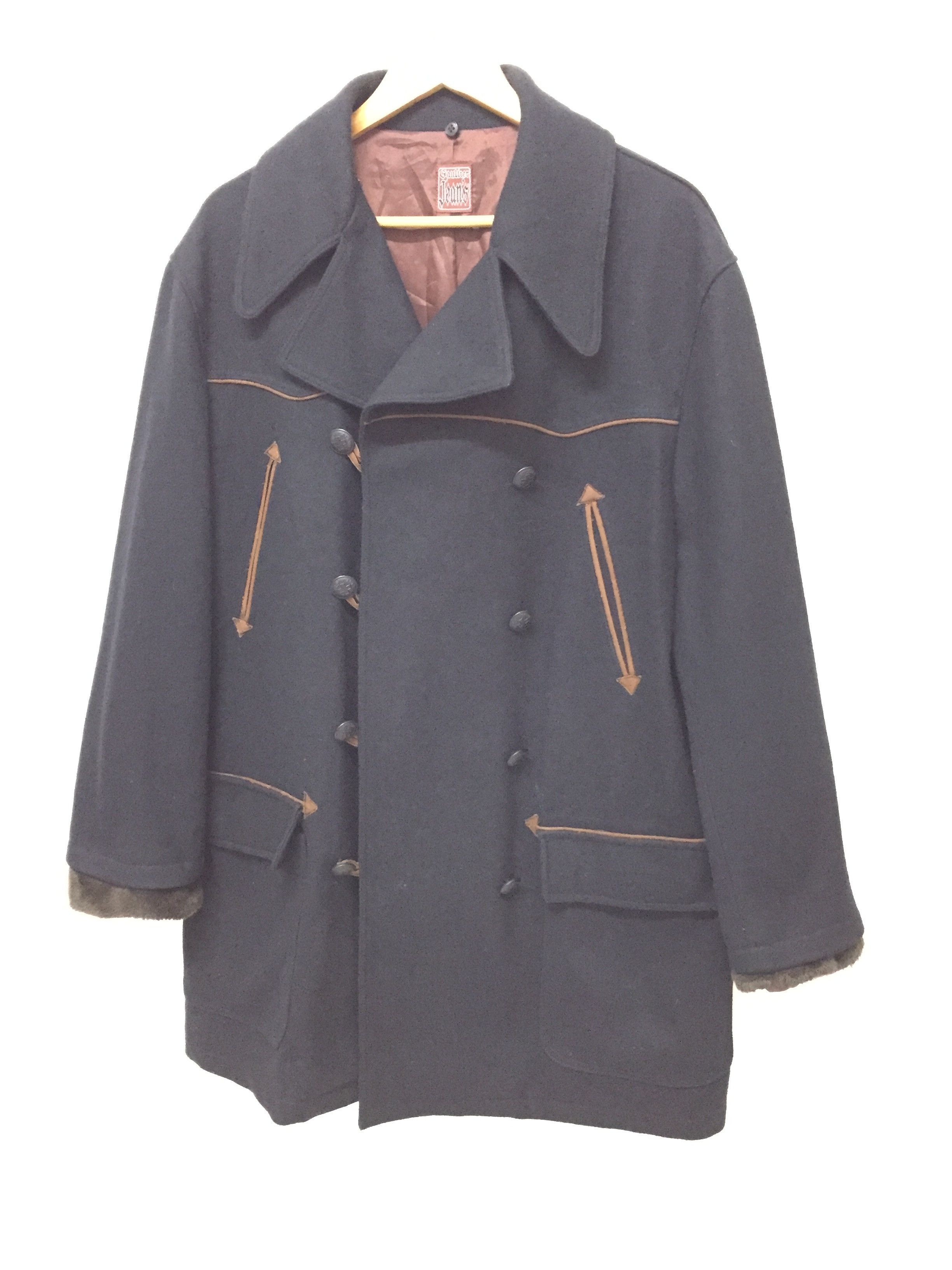 Jean Paul Gaultier 🔥AW98 GAULITER Double Breasted Wool Jacket Size US M / EU 48-50 / 2 - 1 Thumbnail