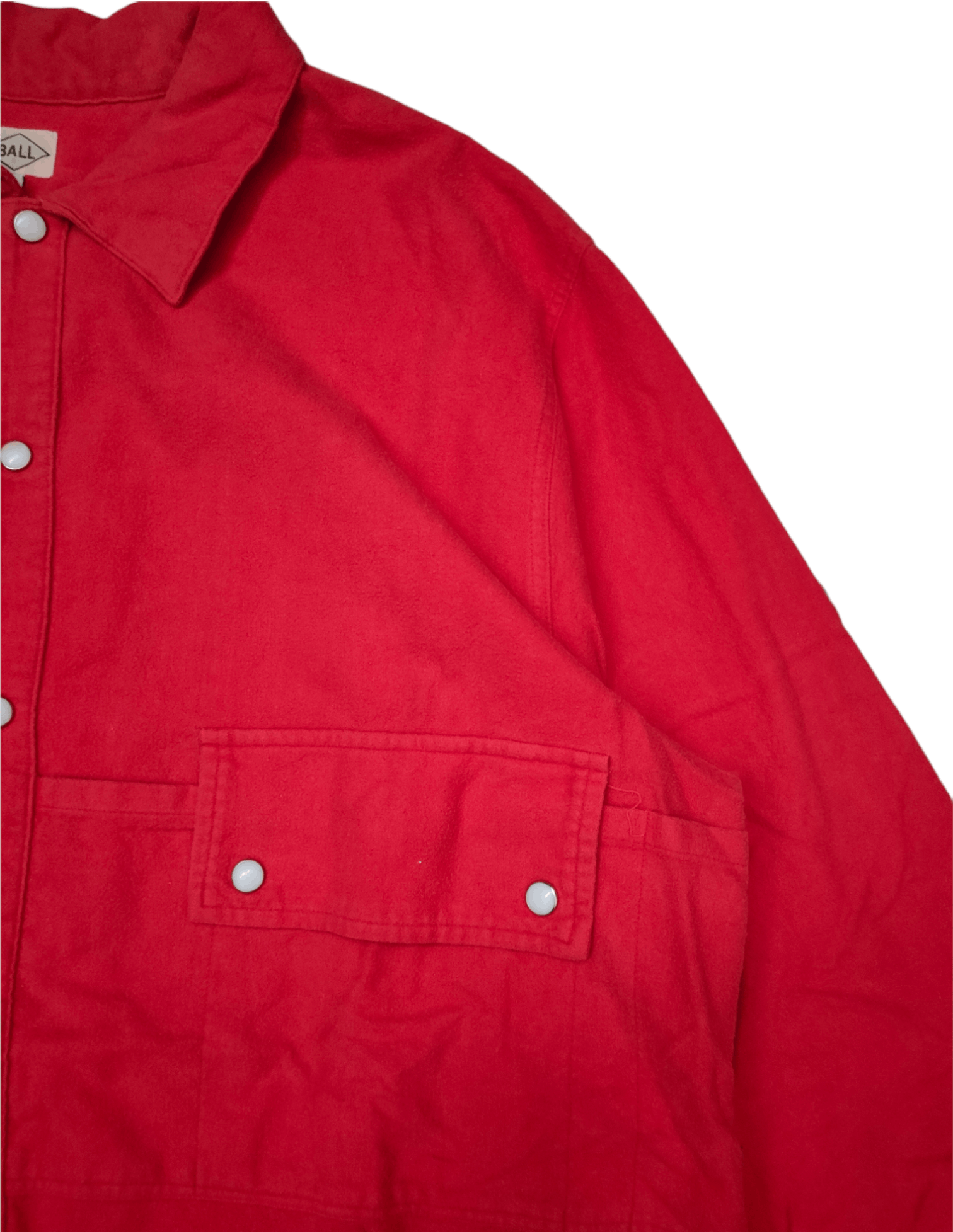 Japanese Brand Vintage BALL Plain Flannel Size US M / EU 48-50 / 2 - 4 Thumbnail