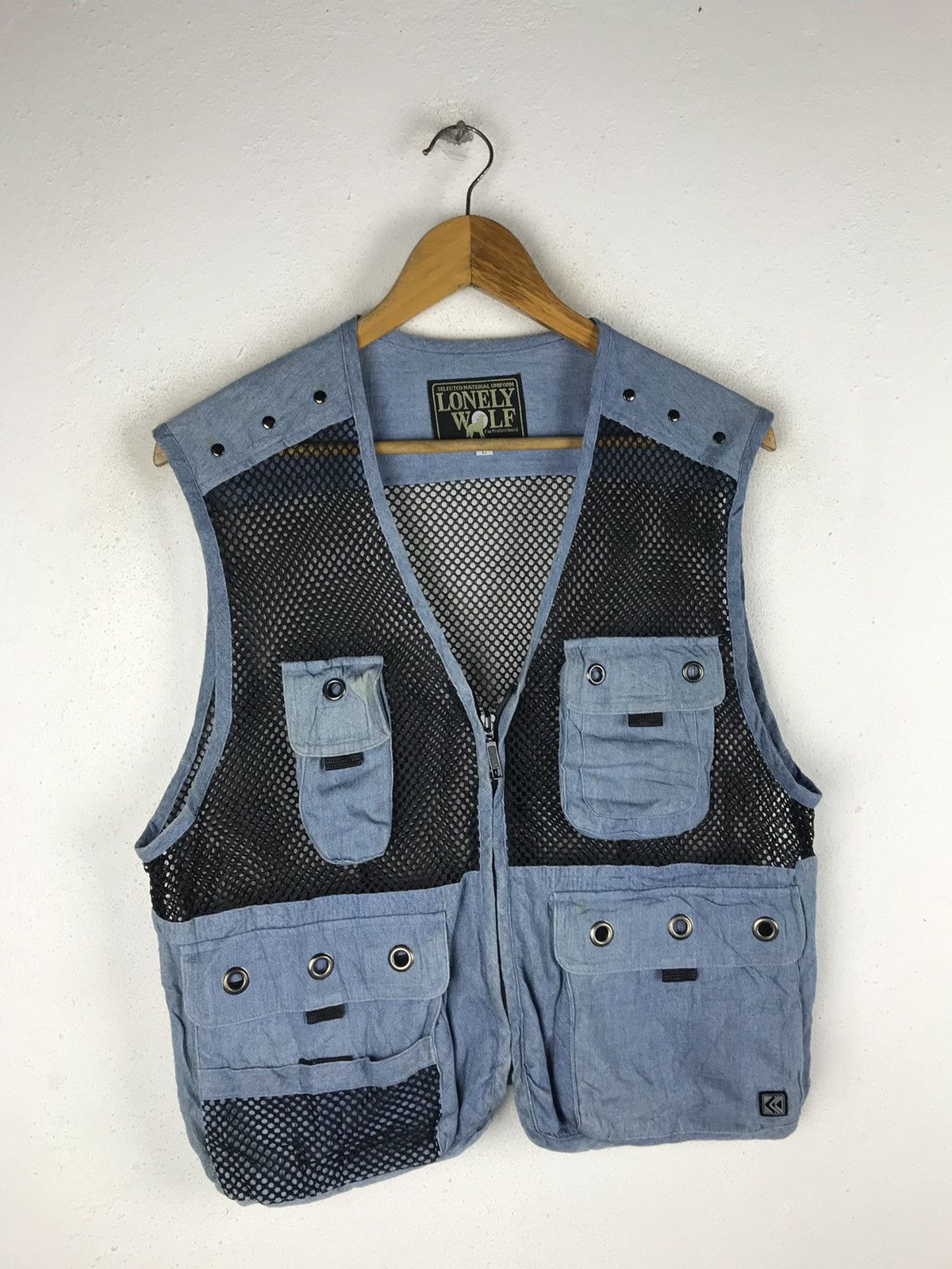 Japanese Brand LONELY WOLF UTILITY/SURVIVOR VEST Size US L / EU 52-54 / 3 - 3 Thumbnail