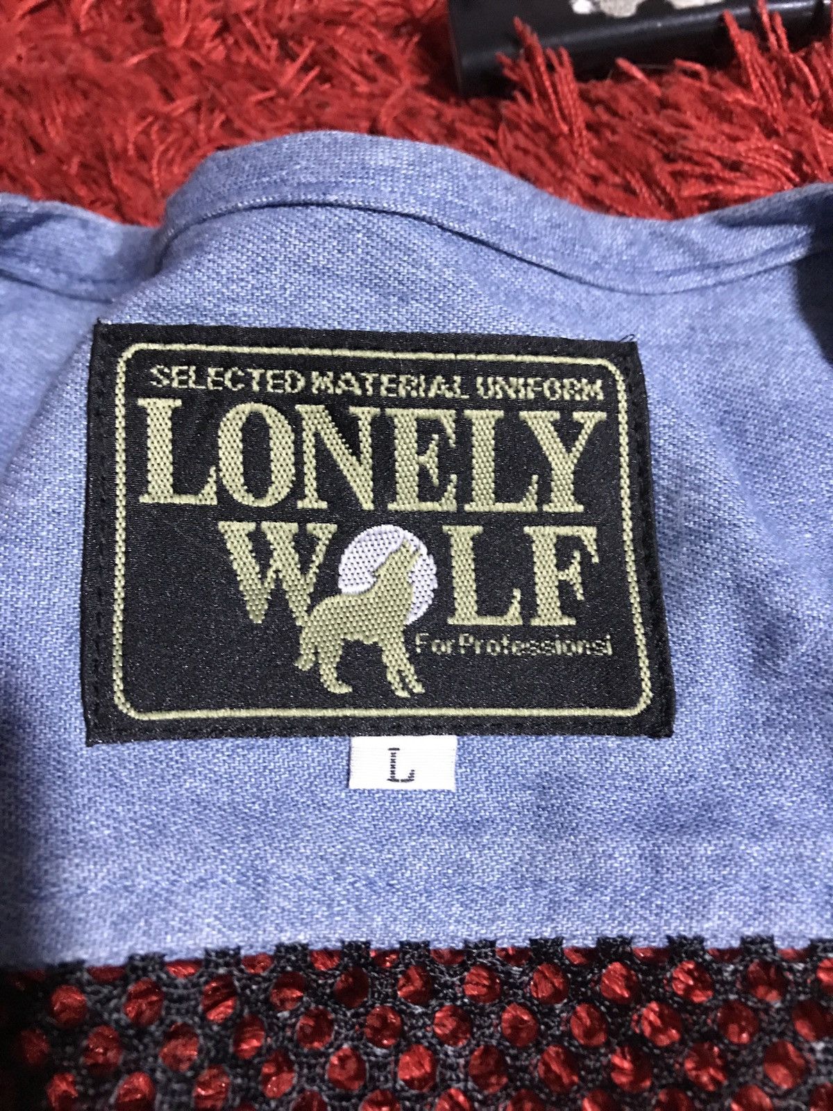 Japanese Brand LONELY WOLF UTILITY/SURVIVOR VEST Size US L / EU 52-54 / 3 - 8 Thumbnail