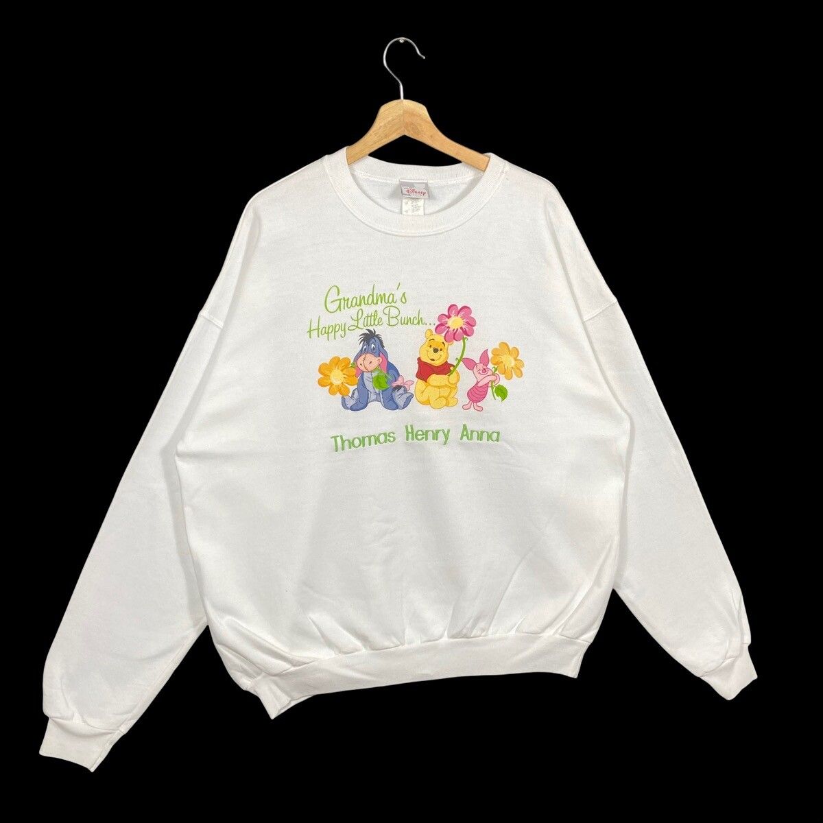 Vintage Vintage 90s Pooh Thomas Henry Anna Sweatshirt Size US XL / EU 56 / 4 - 2 Preview
