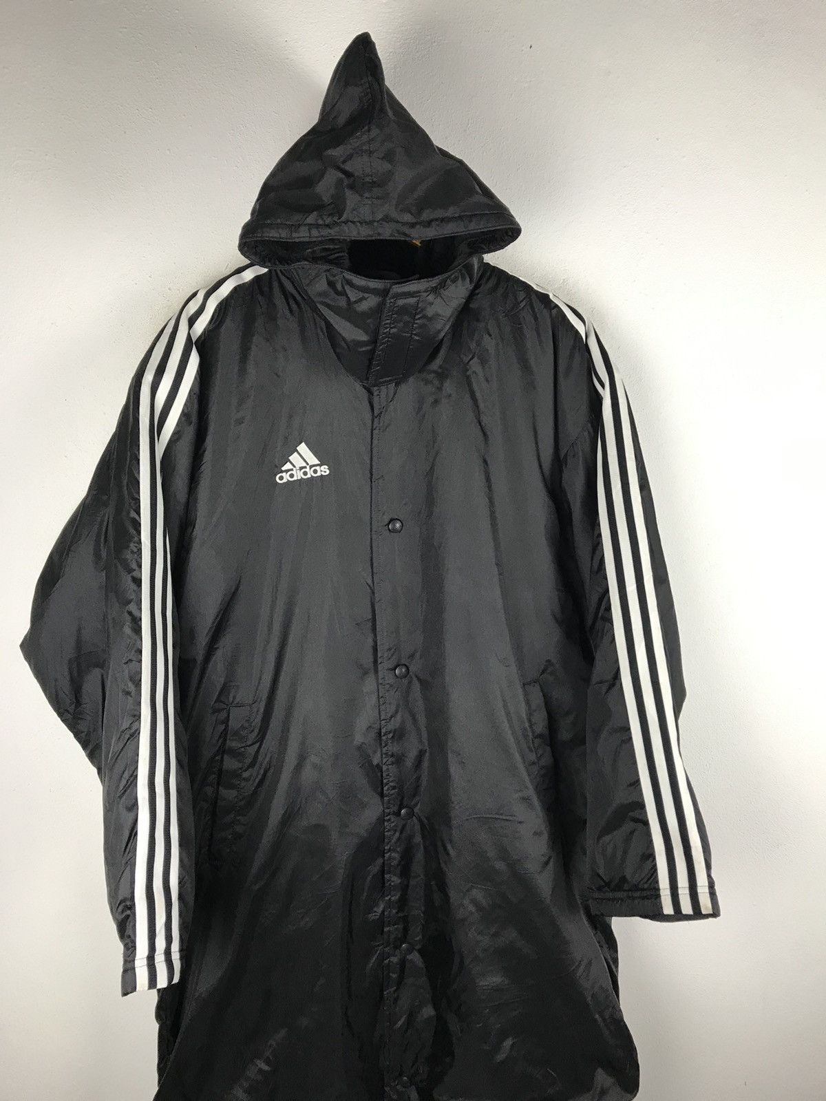 Vintage VINTAGE ADIDAS LONG JACKET Size US L / EU 52-54 / 3 - 4 Thumbnail