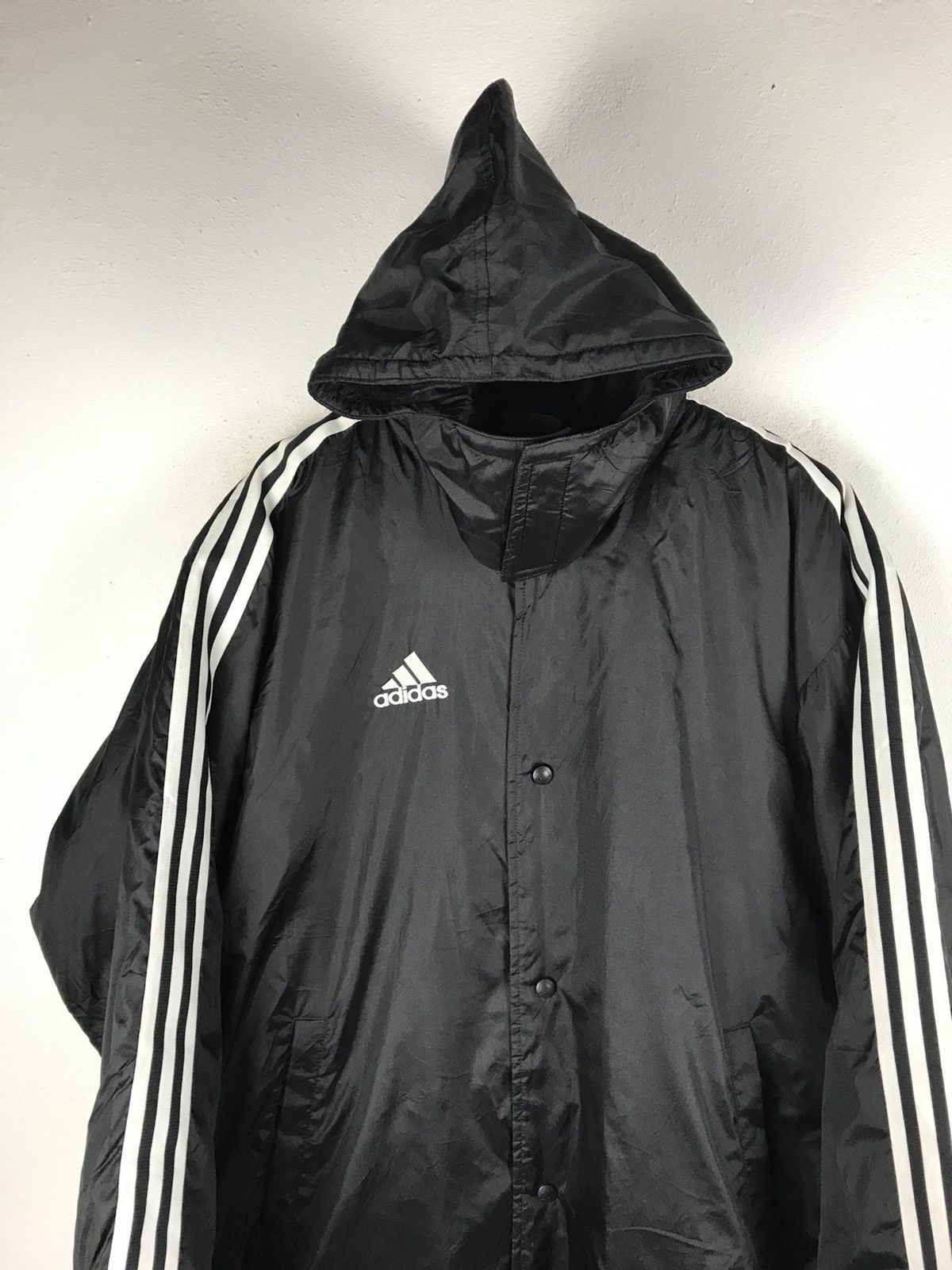 Vintage VINTAGE ADIDAS LONG JACKET Size US L / EU 52-54 / 3 - 5 Thumbnail