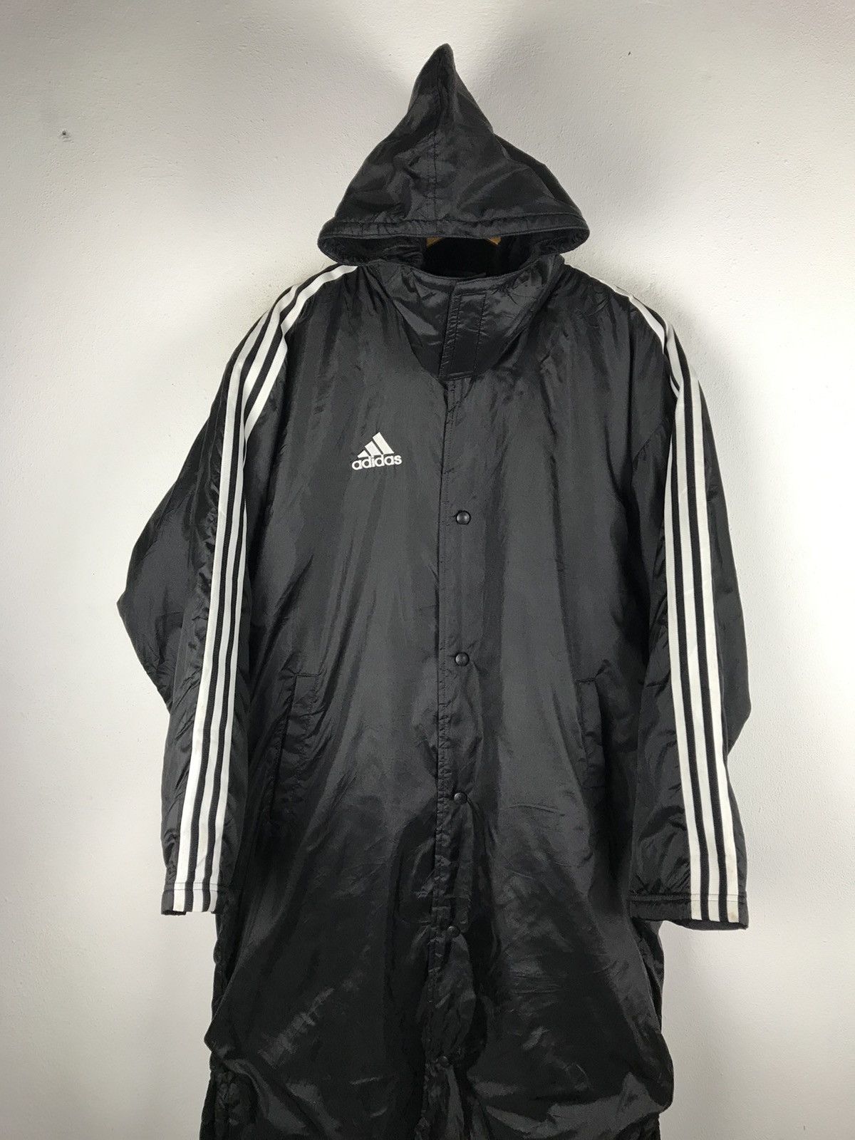 Vintage VINTAGE ADIDAS LONG JACKET Size US L / EU 52-54 / 3 - 3 Thumbnail