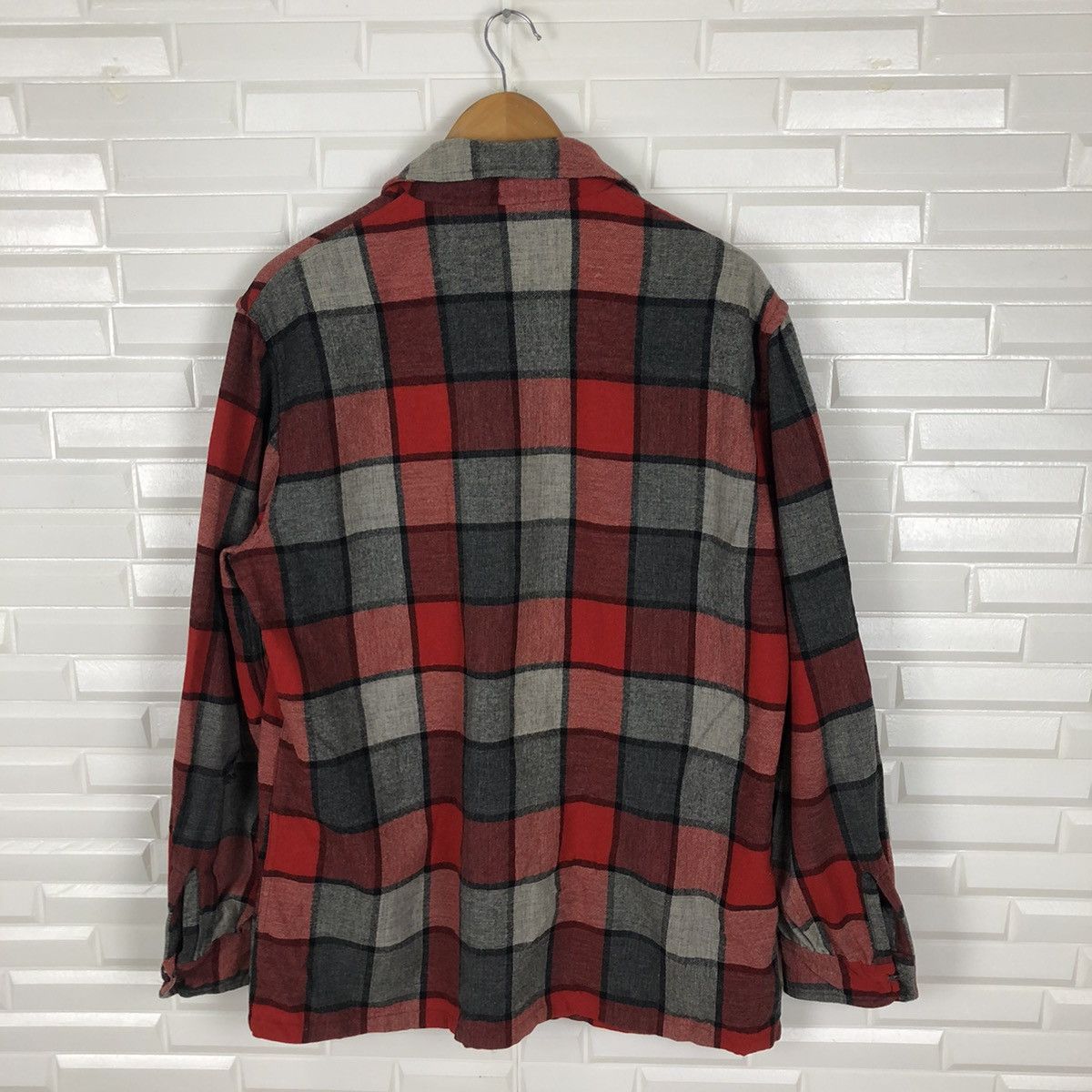 Pendleton × Vintage PENDLETON WOOLEN MILLS FLANNEL LIGHT JACKET Size US M / EU 48-50 / 2 - 6 Thumbnail