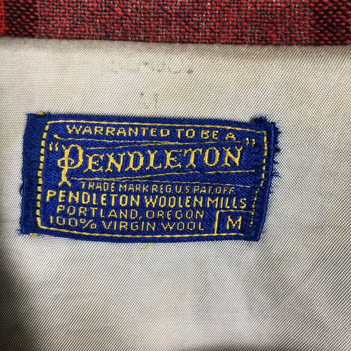 Pendleton × Vintage PENDLETON WOOLEN MILLS FLANNEL LIGHT JACKET Size US M / EU 48-50 / 2 - 8 Thumbnail