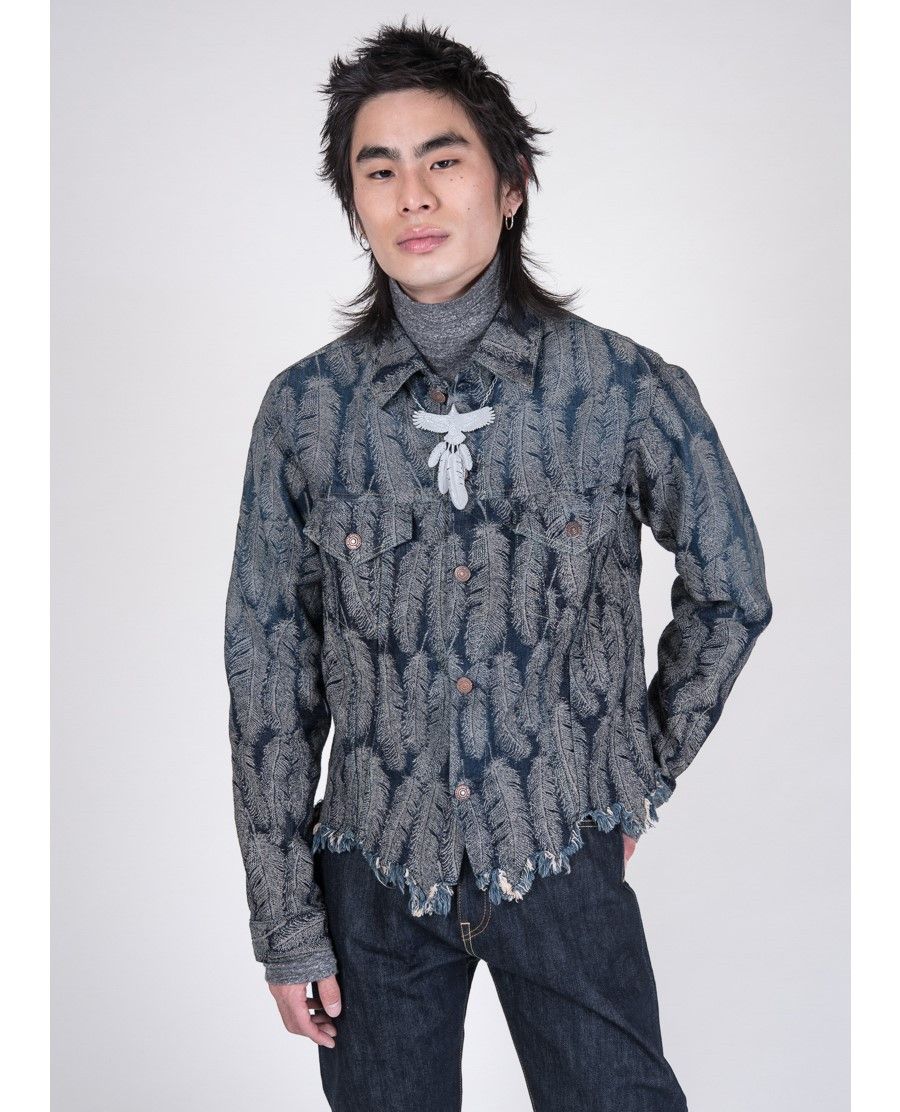 Kapital KAPITAL 12oz feather denim 3rd Jacket kimono new Japan L Size US L / EU 52-54 / 3 - 12 Thumbnail