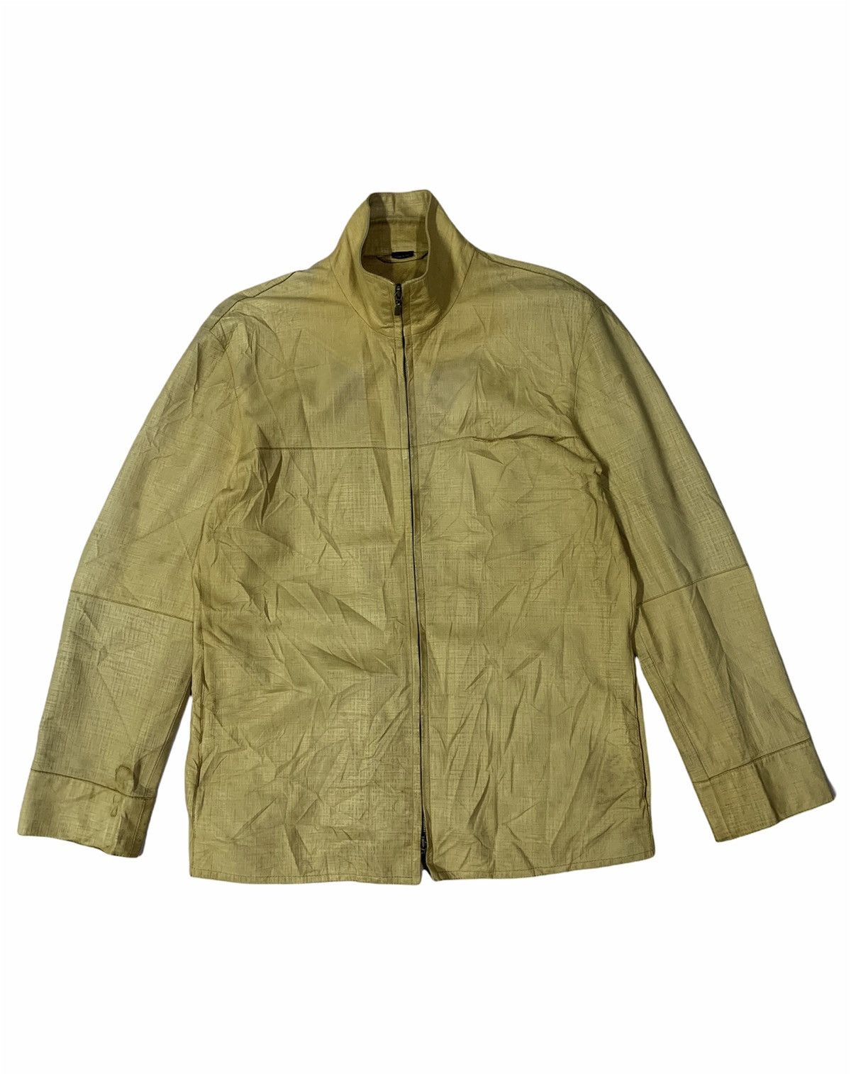 Giorgio Armani 🔥GIORGIO ARMANI LAMBSKIN LEATHER JACKETS Size US M / EU 48-50 / 2 - 1 Thumbnail