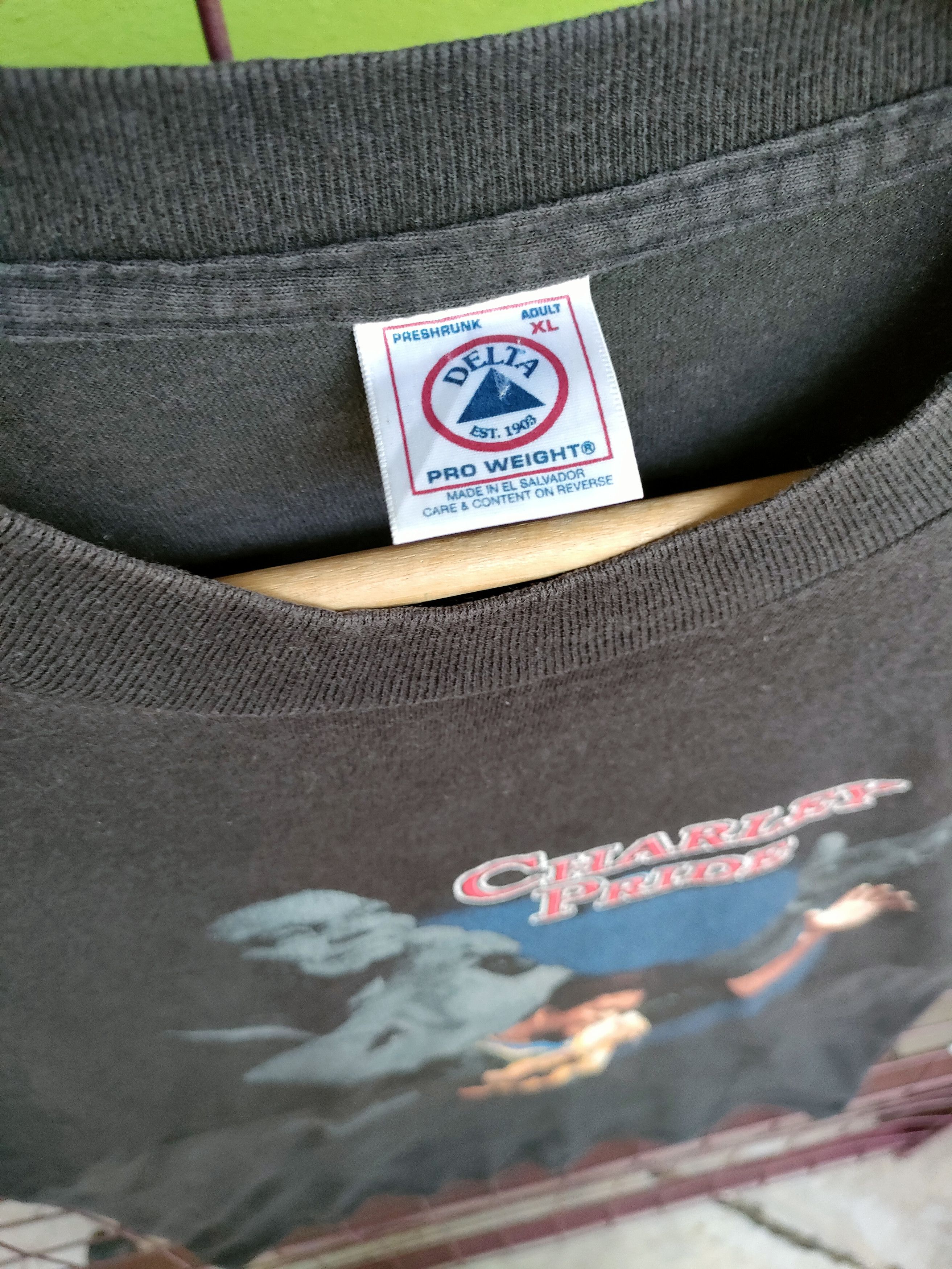 Vintage Vintage Charlie Pride T-shirt Size US XL / EU 56 / 4 - 3 Thumbnail