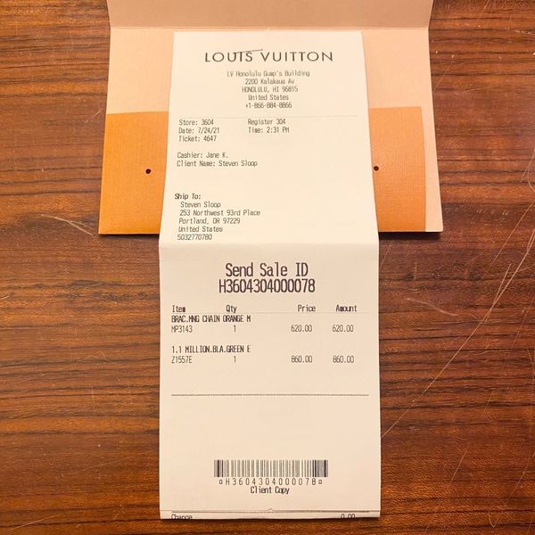 Louis Vuitton × Virgil Abloh AW21 Tourist vs Purist newspaper bag pouch  SZ:OS