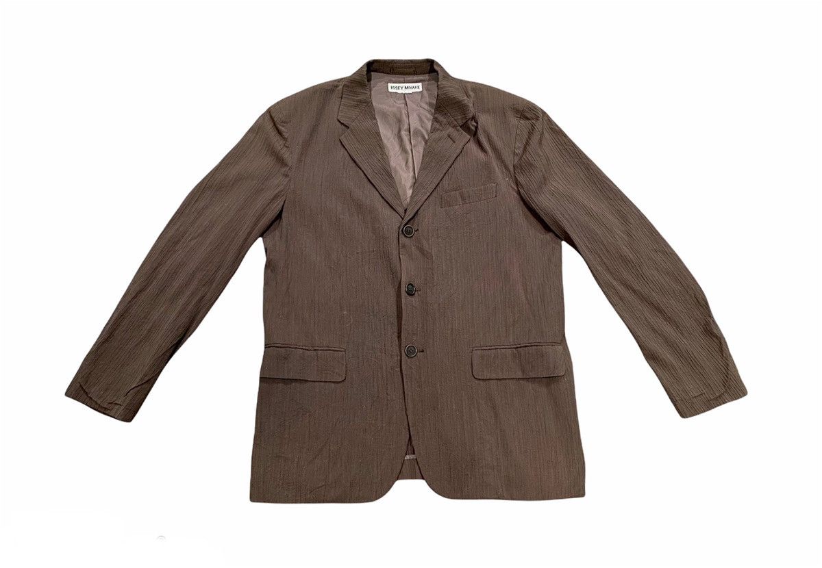 Issey Miyake ISSEY MIYAKE PLEATS SUITS Size 44R - 1 Thumbnail