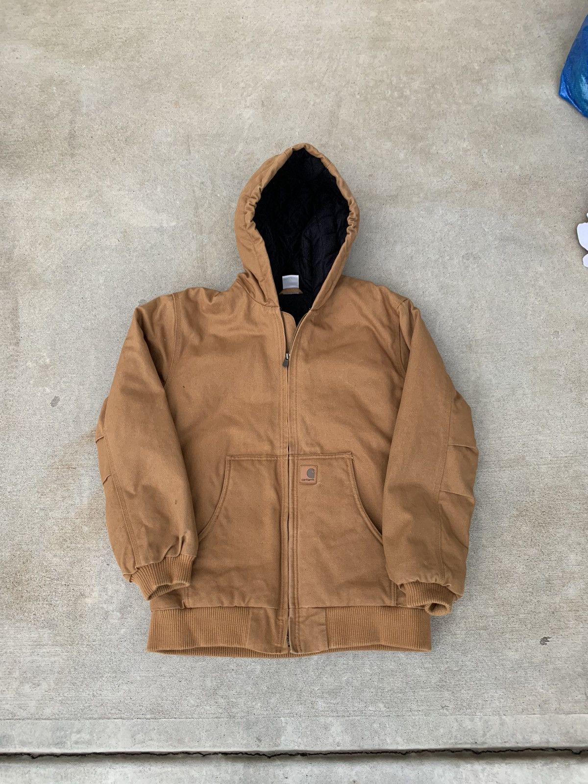 Carhartt Vintage Carhartt Hooded jacket Size US S / EU 44-46 / 1 - 1 Thumbnail
