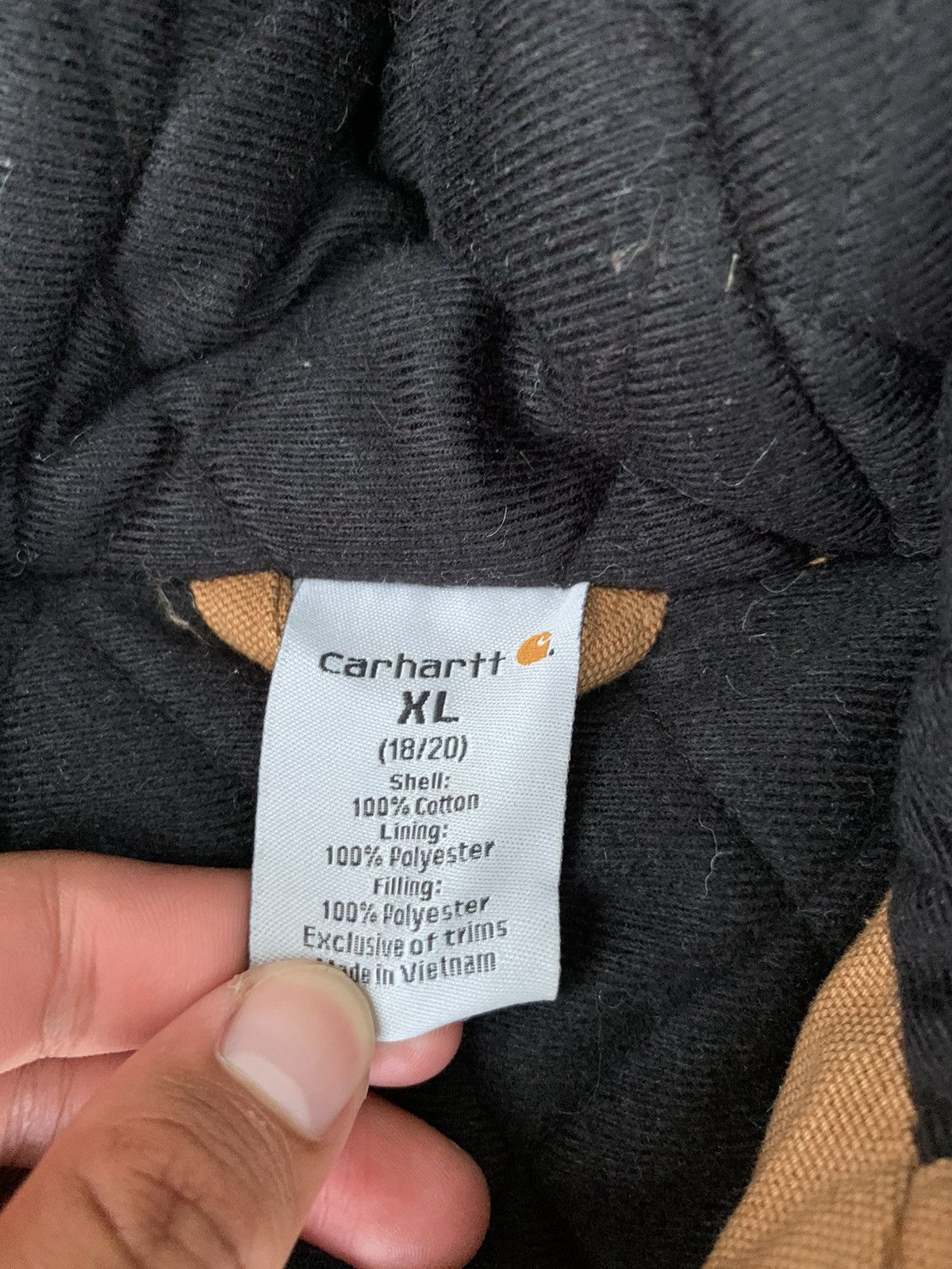Carhartt Vintage Carhartt Hooded jacket Size US S / EU 44-46 / 1 - 3 Thumbnail
