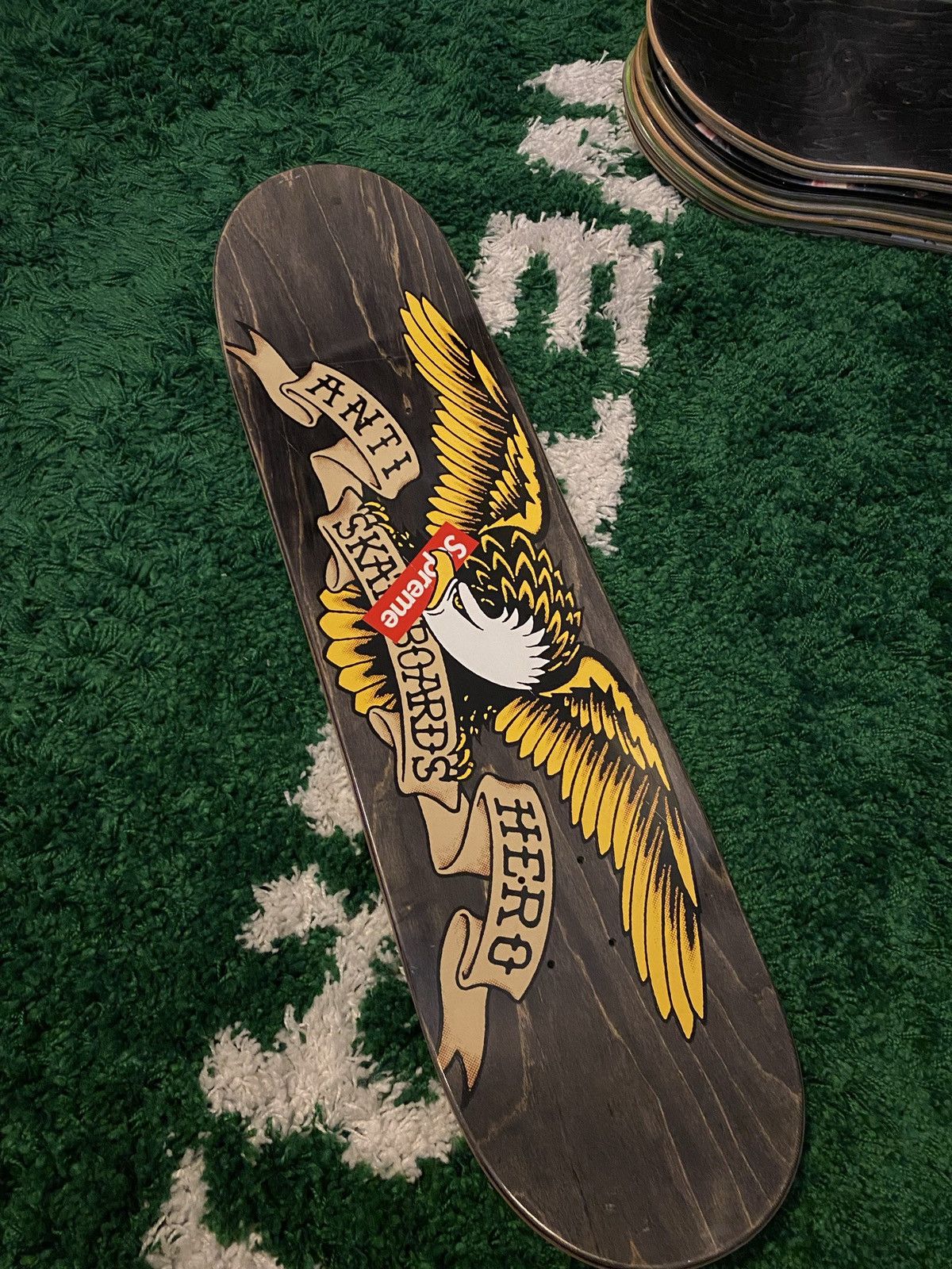 Supreme Anti Hero Skateboard | Grailed