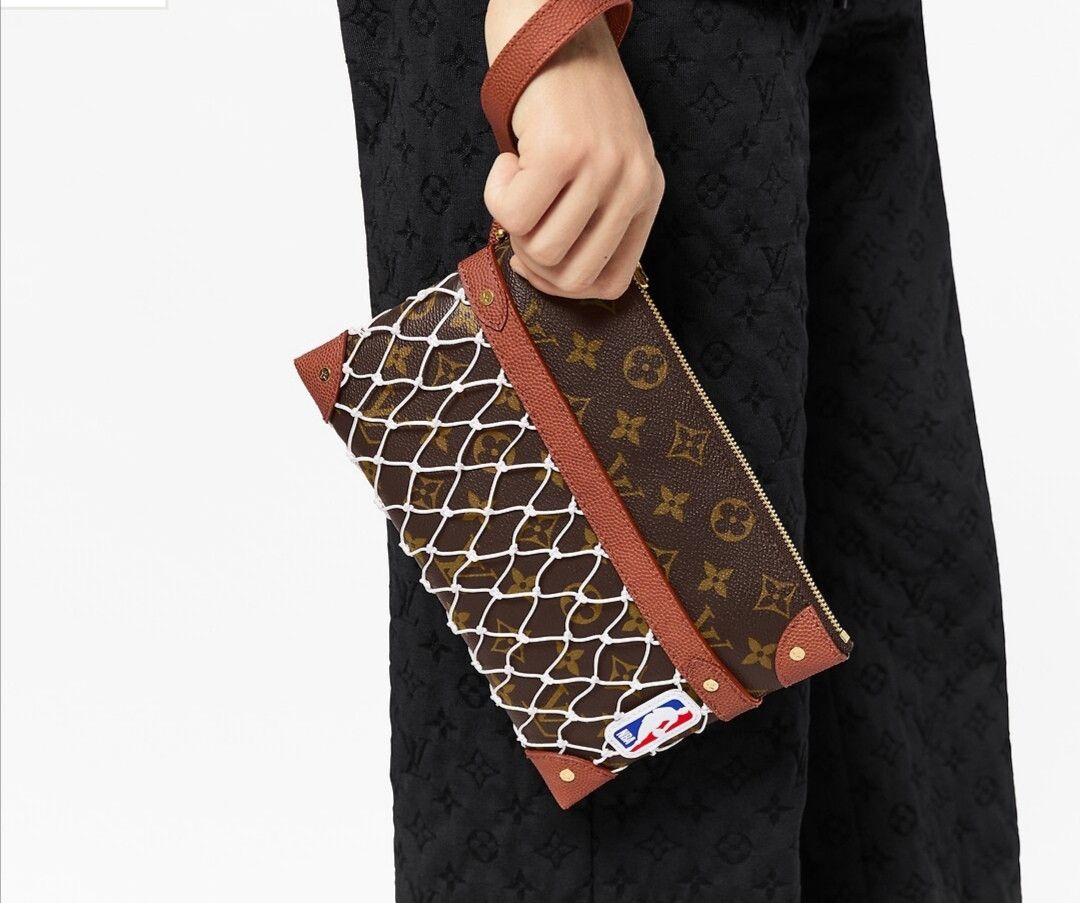 Virgil abloh X Louis Vuitton A4 pouch, Luxury, Bags & Wallets on