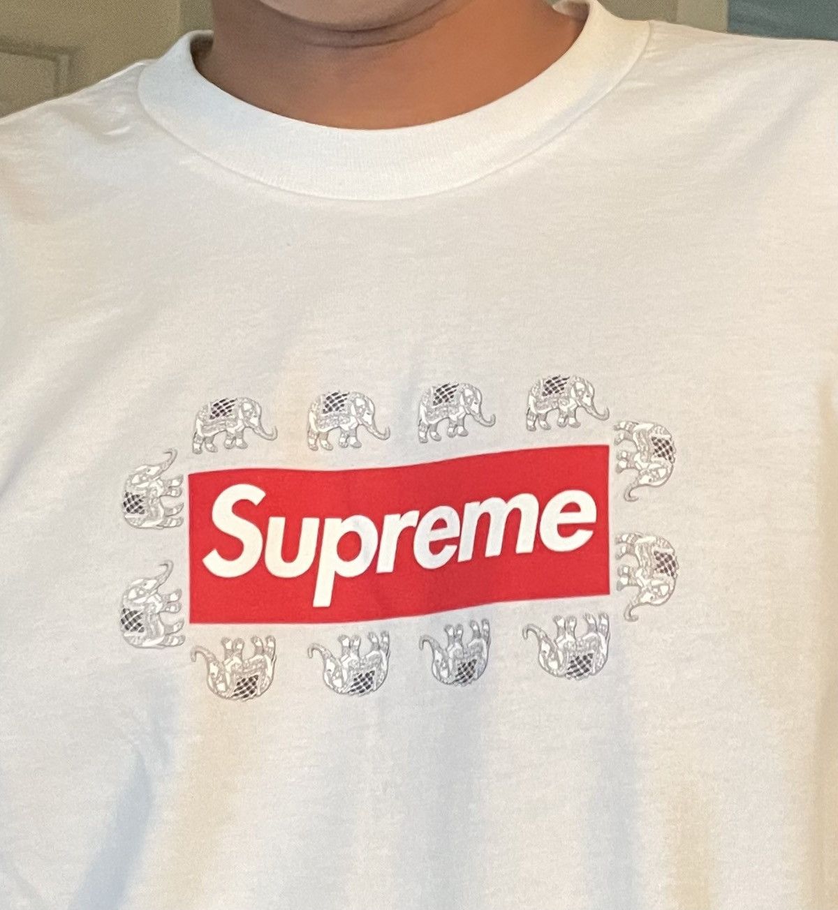 Supreme Box Logo Long Sleeve White