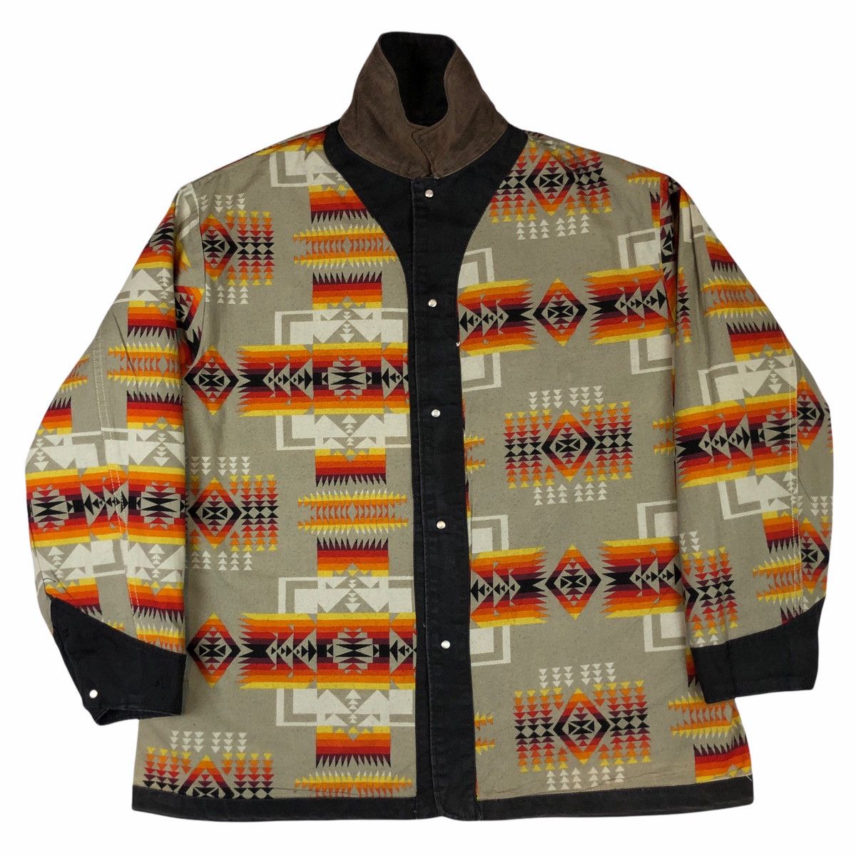 Japanese Brand × Vintage Vintage Houston Denim Chore Coat Work Jacket With Tag Size US M / EU 48-50 / 2 - 3 Thumbnail
