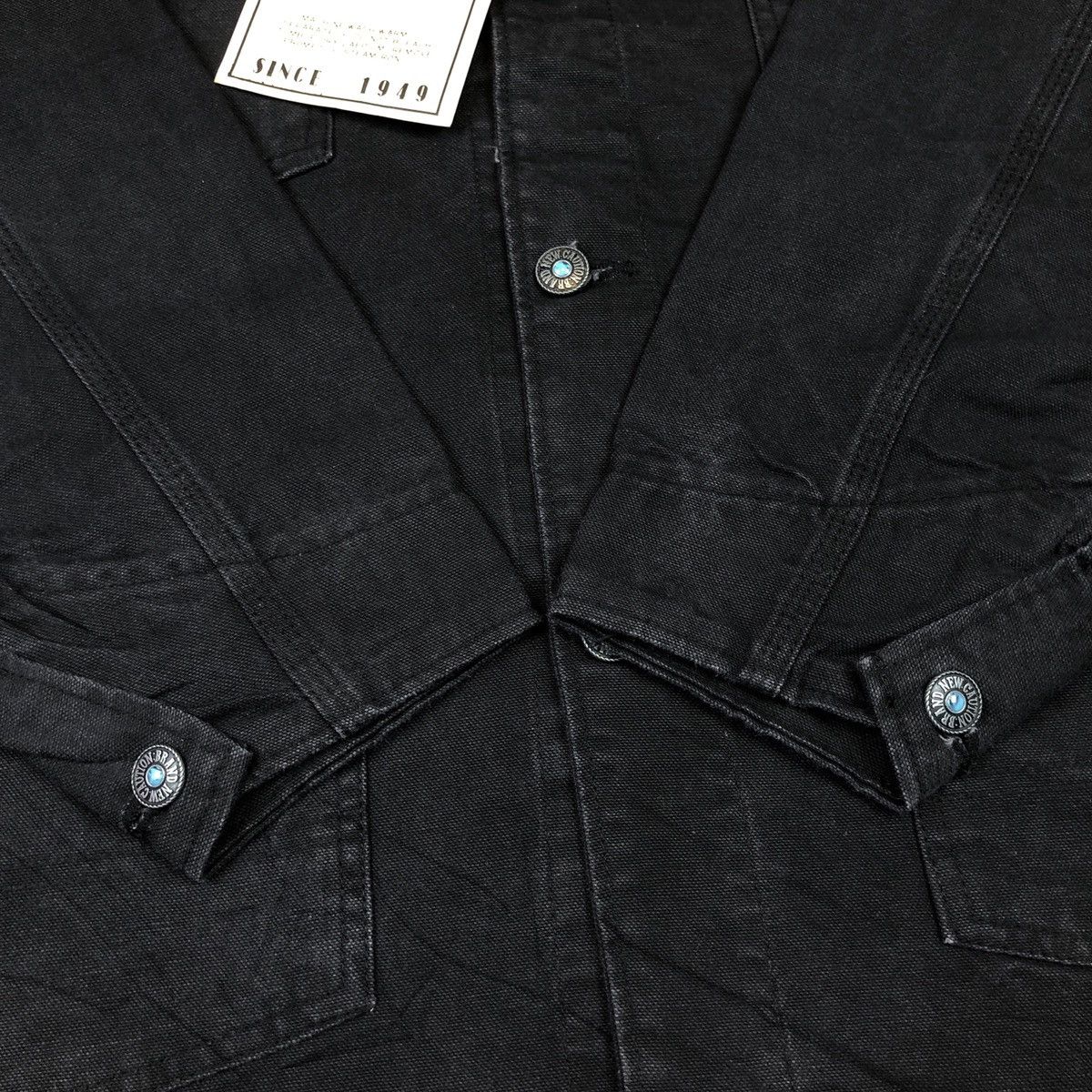 Japanese Brand × Vintage Vintage Houston Denim Chore Coat Work Jacket With Tag Size US M / EU 48-50 / 2 - 11 Thumbnail