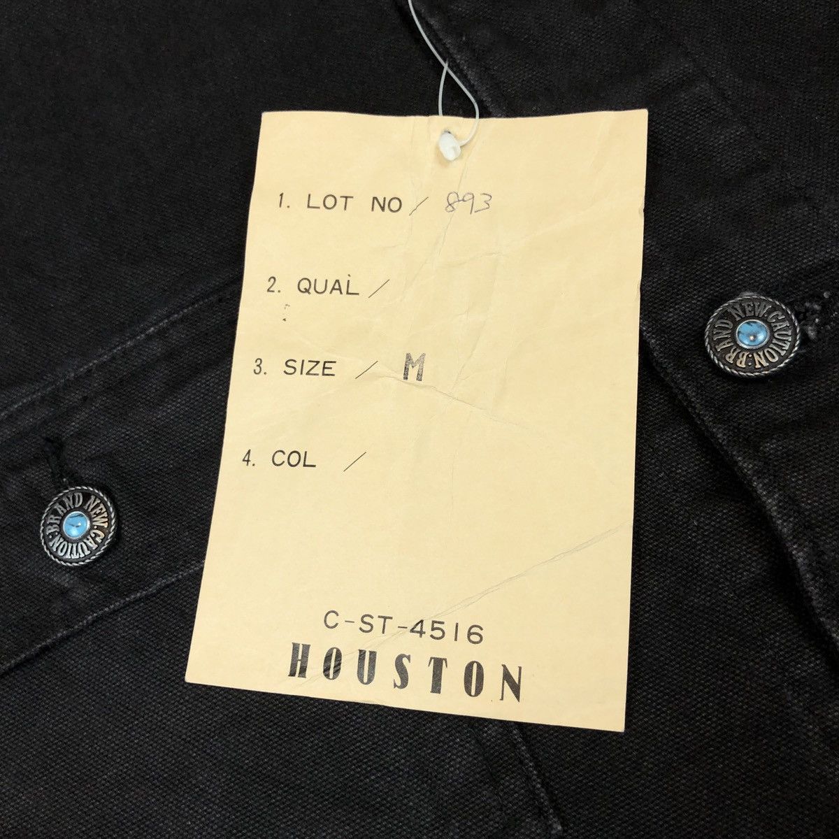 Japanese Brand × Vintage Vintage Houston Denim Chore Coat Work Jacket With Tag Size US M / EU 48-50 / 2 - 14 Thumbnail