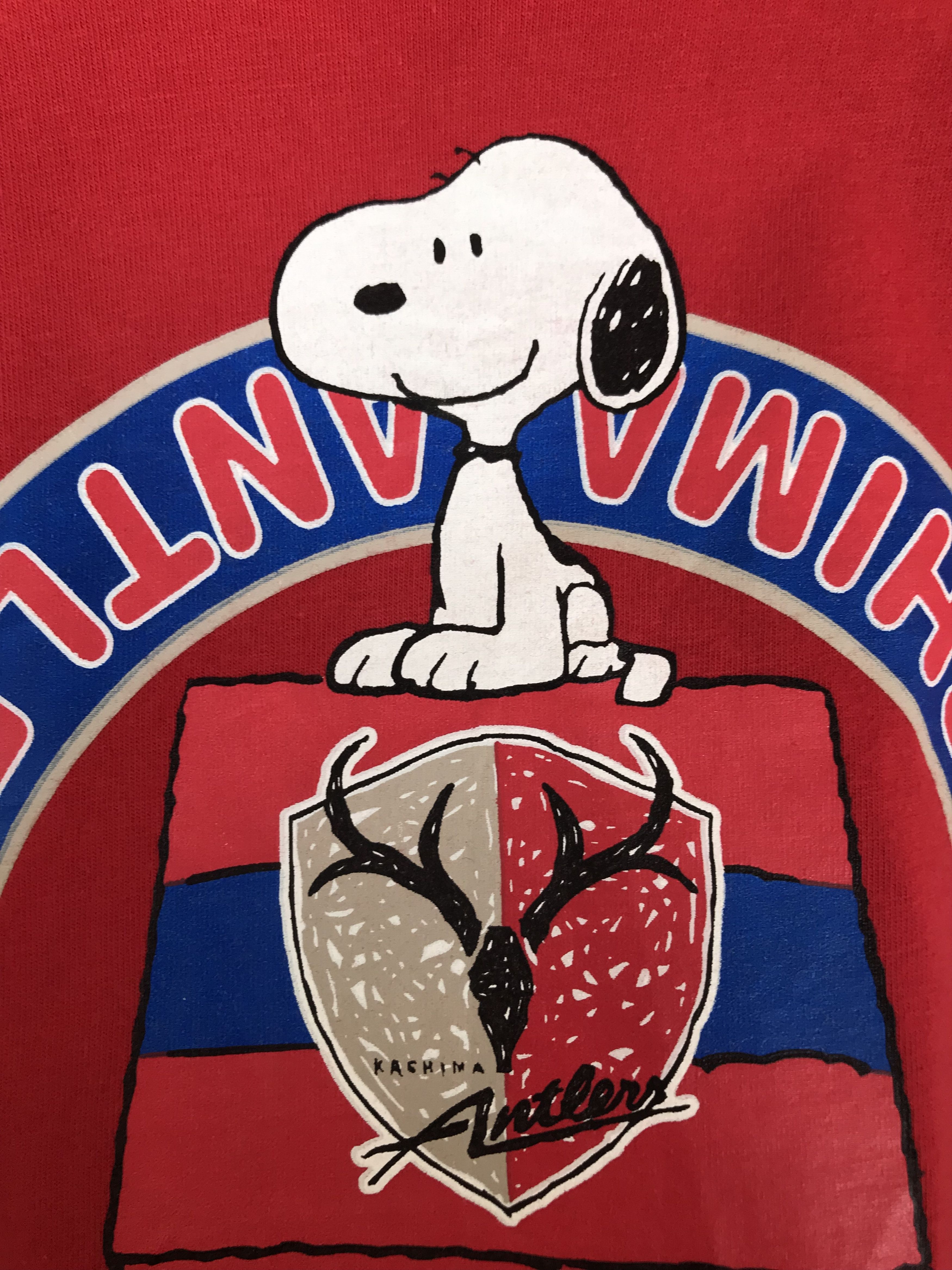 Vintage Vintage 90s Snoopy X Kashima Antlers Fc J.League Size US M / EU 48-50 / 2 - 5 Thumbnail