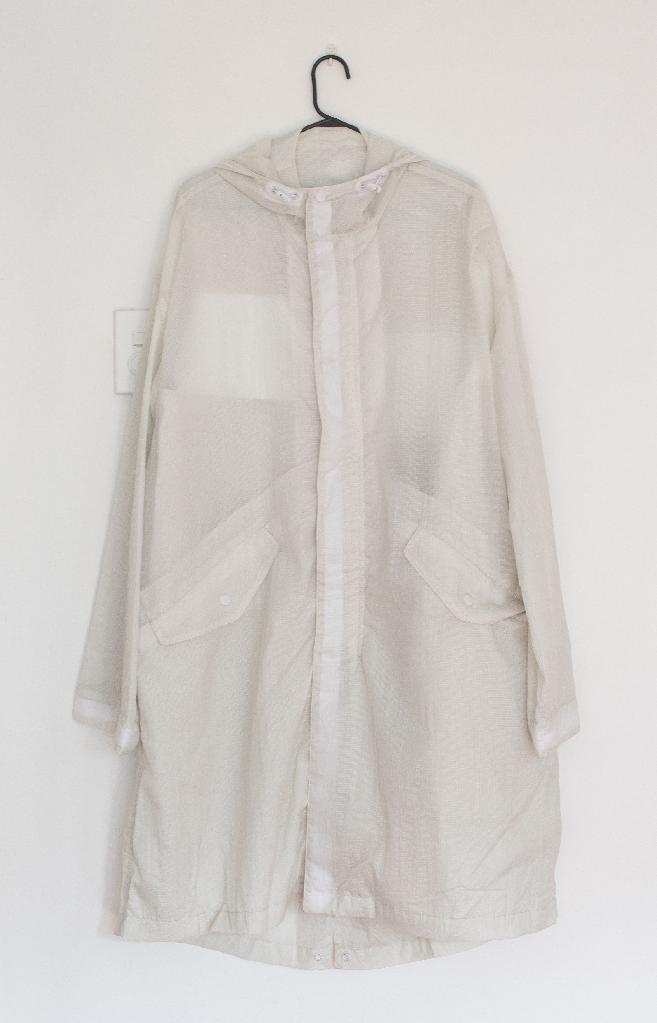 Helmut Lang Off-White Parachute Parka | Grailed