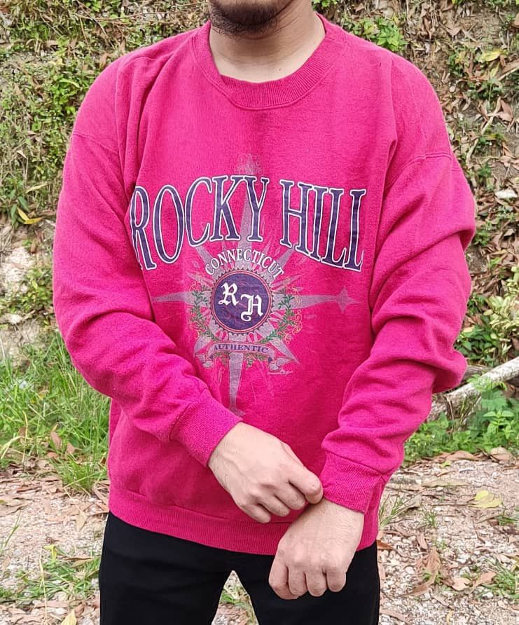 Hanes × Vintage Vintage 90s Rock Hill Connection Authentic Made in USA Size US L / EU 52-54 / 3 - 2 Thumbnail